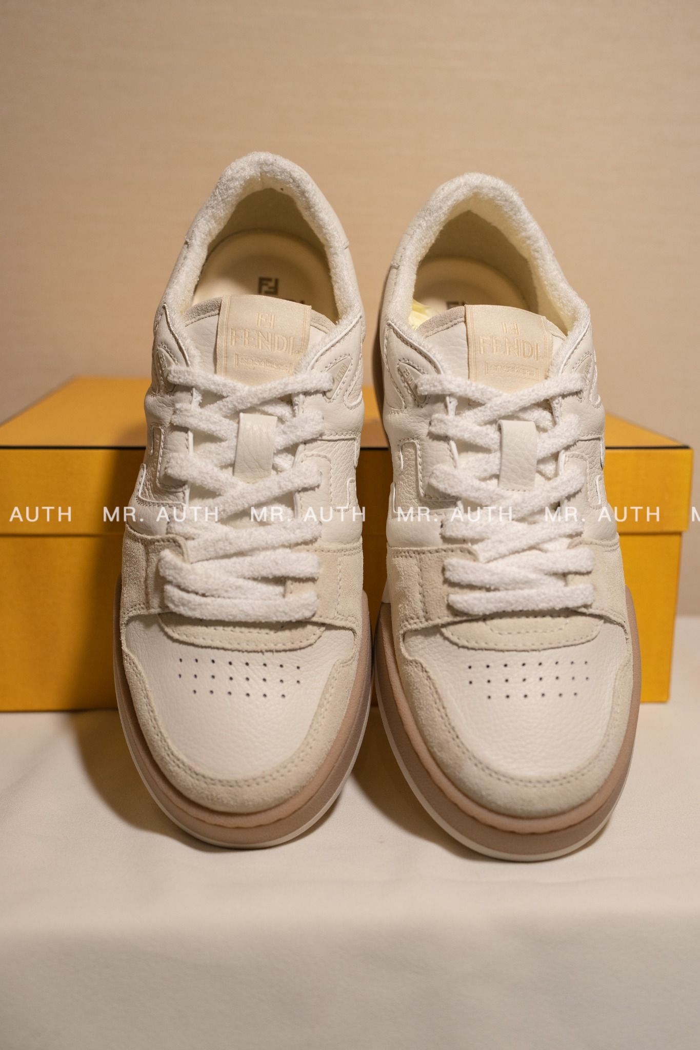 Fendi Match Sneakers.