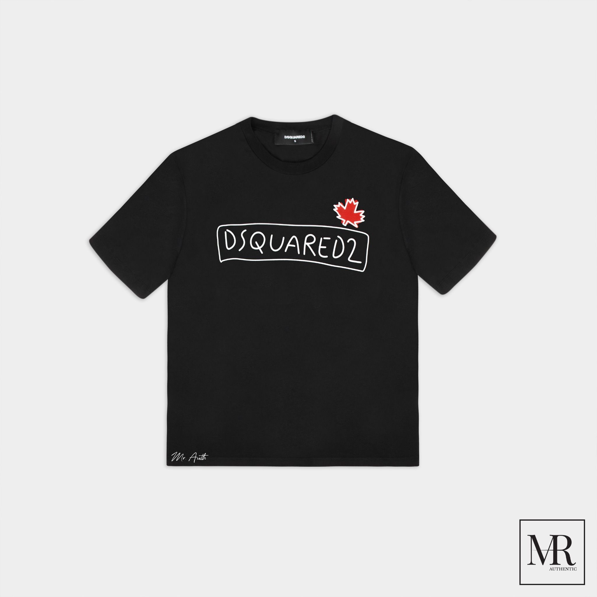 Áo Dsquared2 Logo Super Crew T-Shirt.