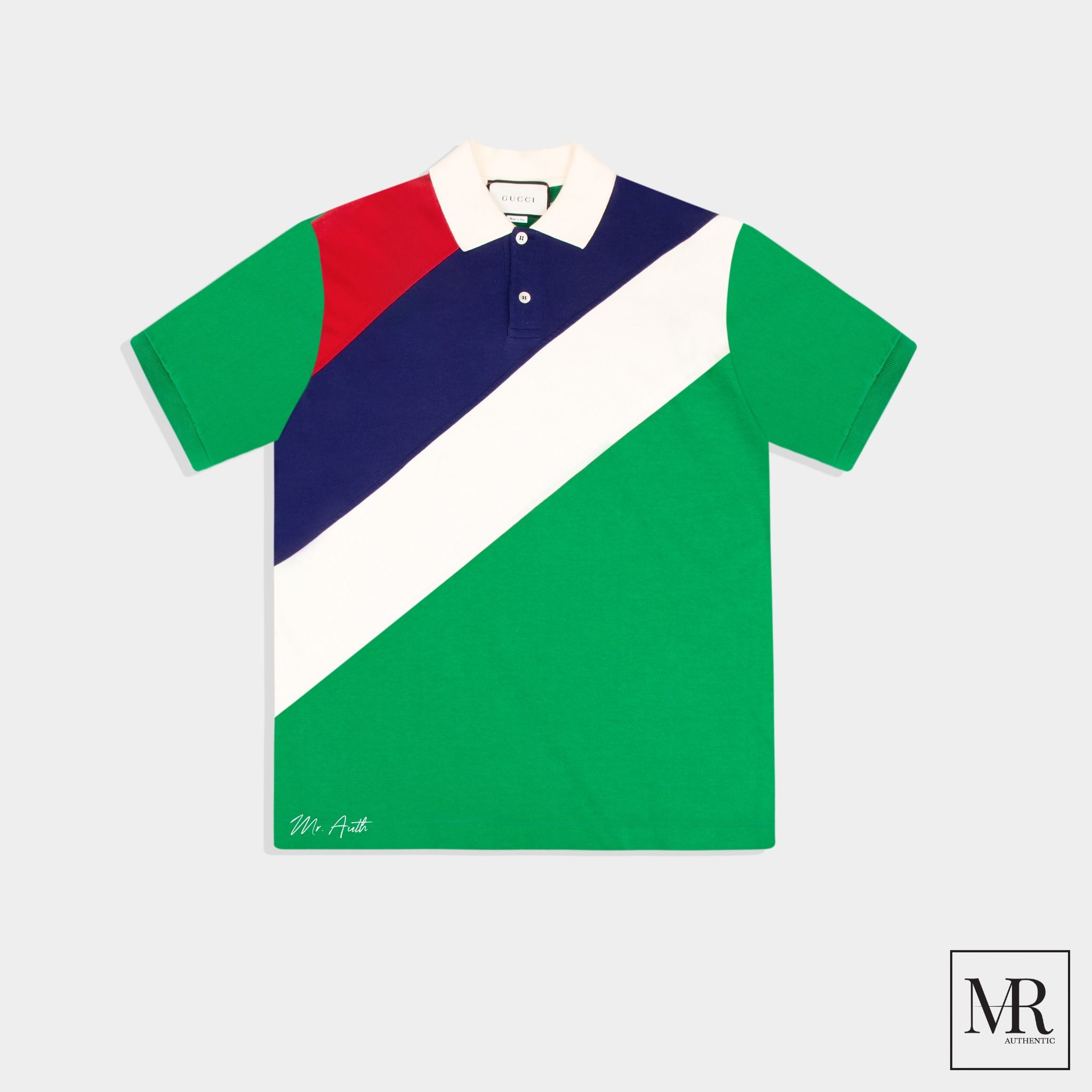 Áo Gucci Cotton Pique Polo
