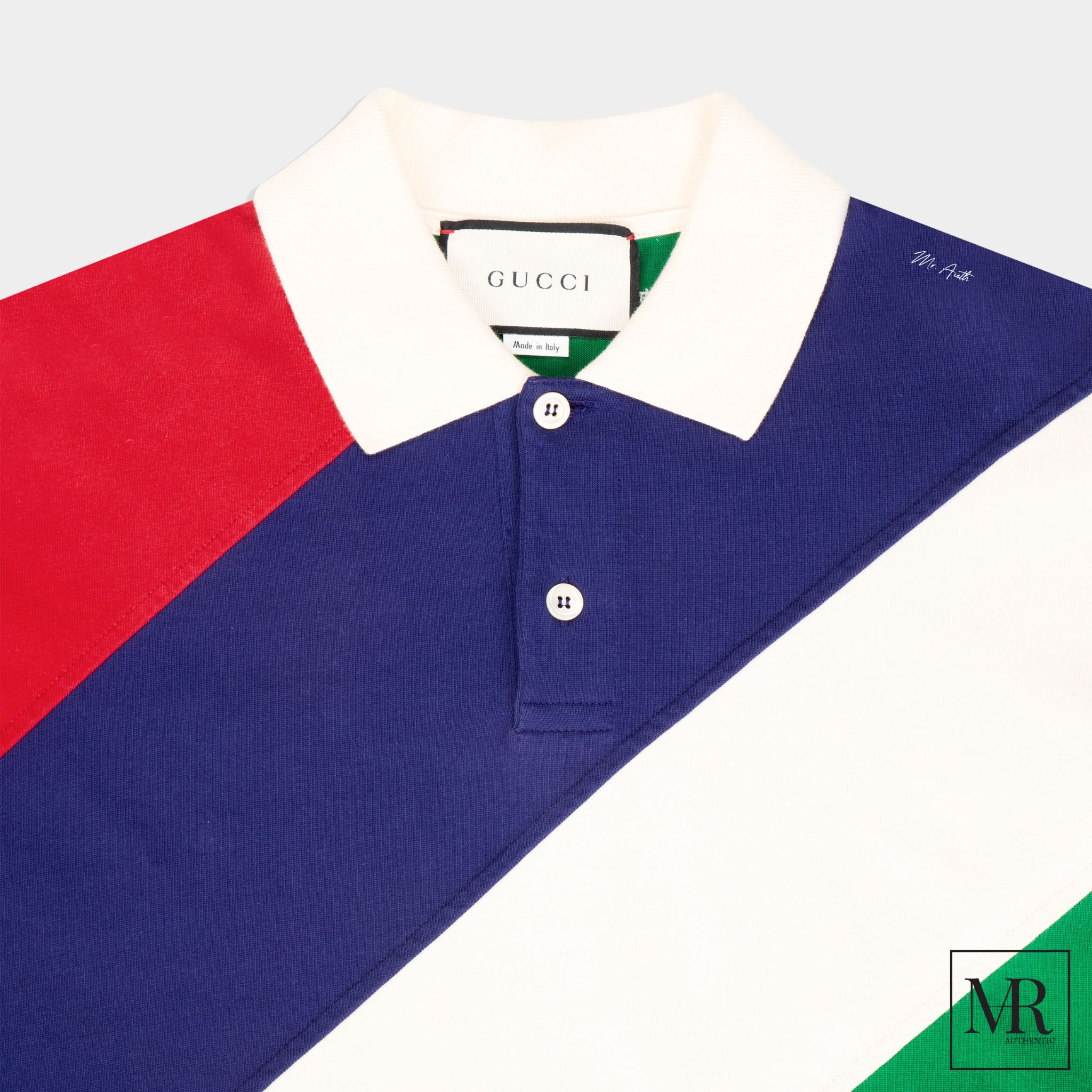 Áo Gucci Cotton Pique Polo