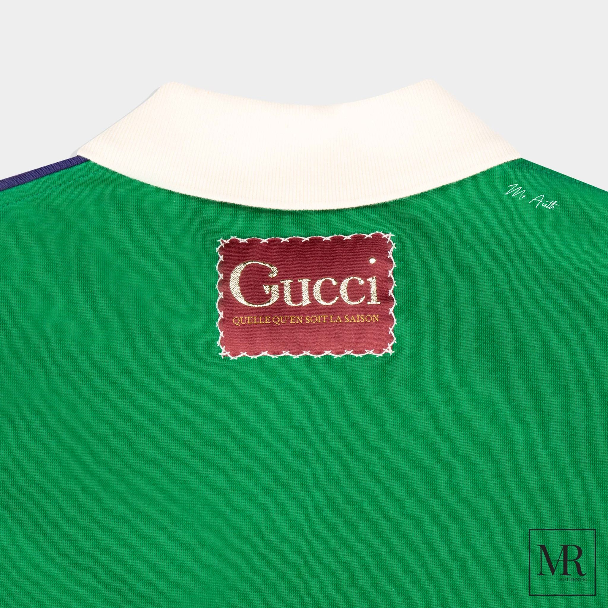 Áo Gucci Cotton Pique Polo