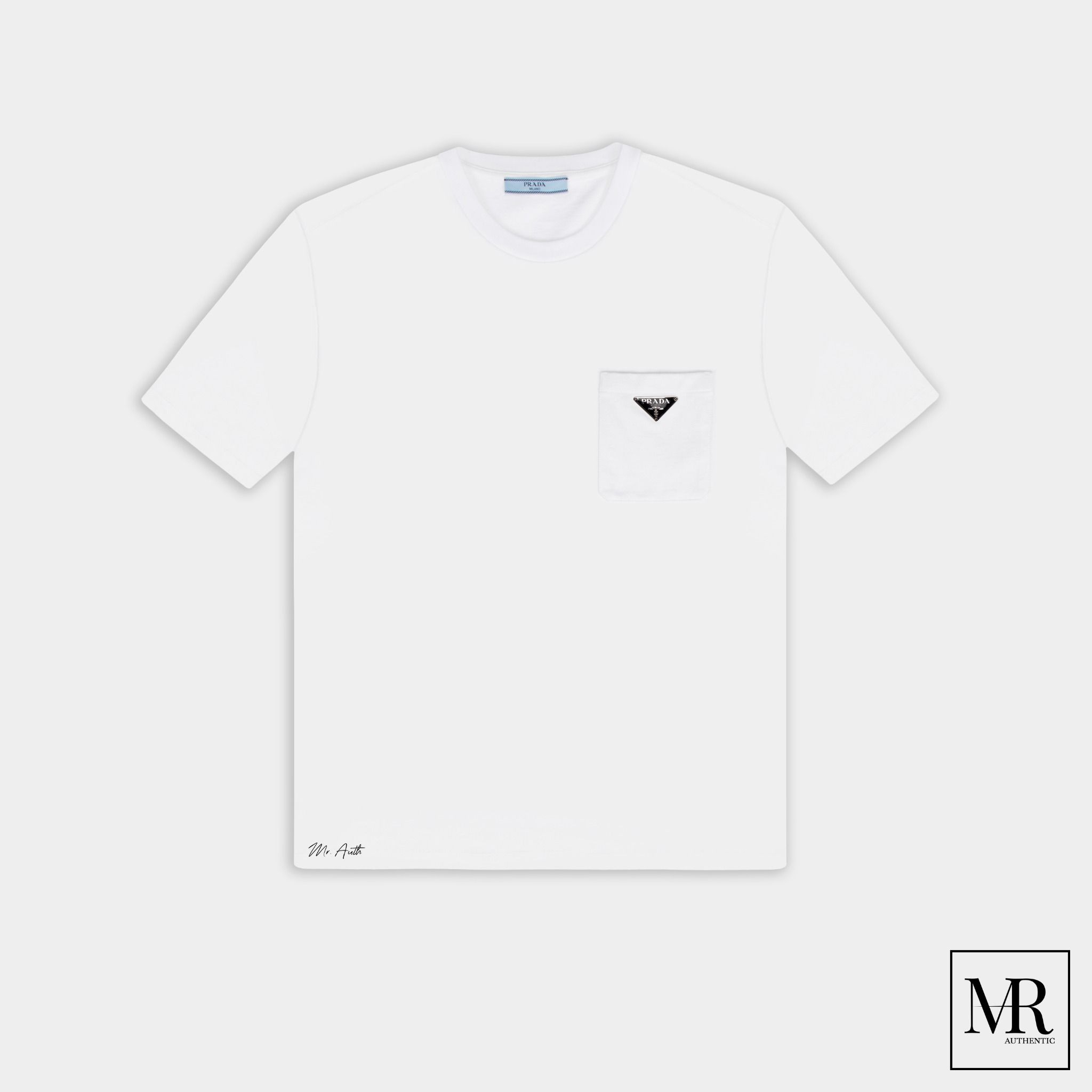 Áo Prada Logo-patch Short-sleeve T-shirt.