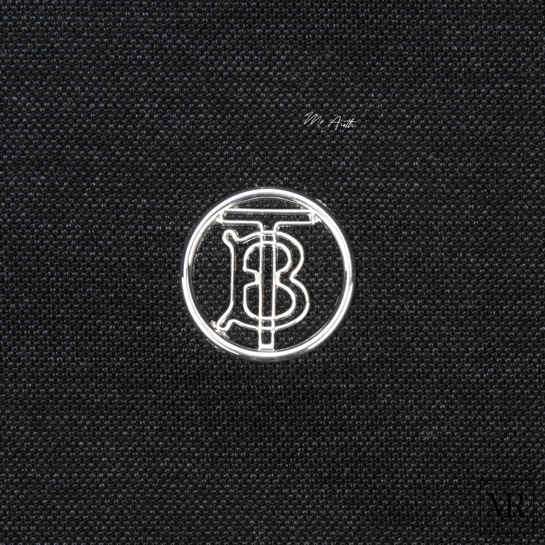 Áo Burberry Cotton And Silk Polo Shirt