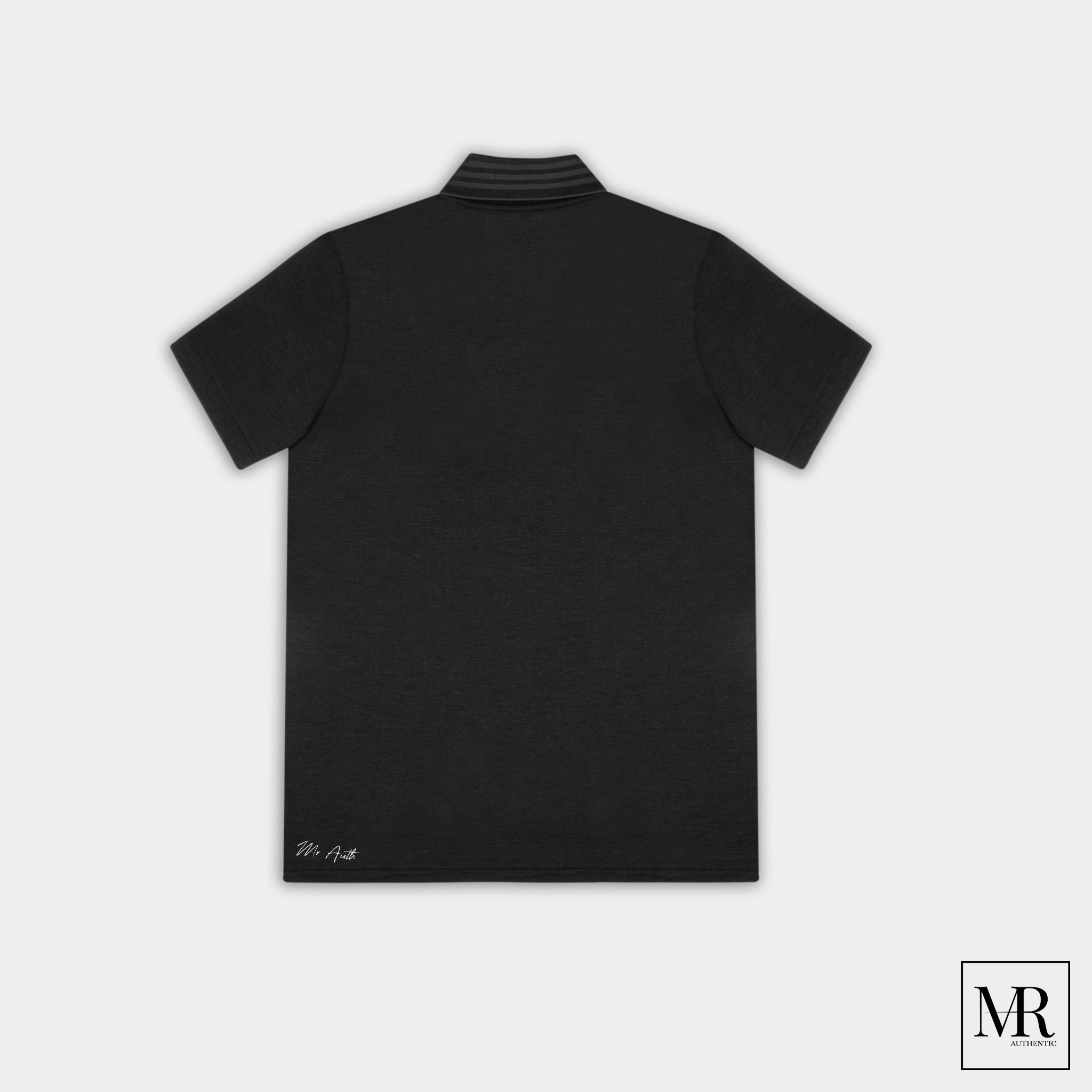 Áo Burberry Cotton And Silk Polo Shirt