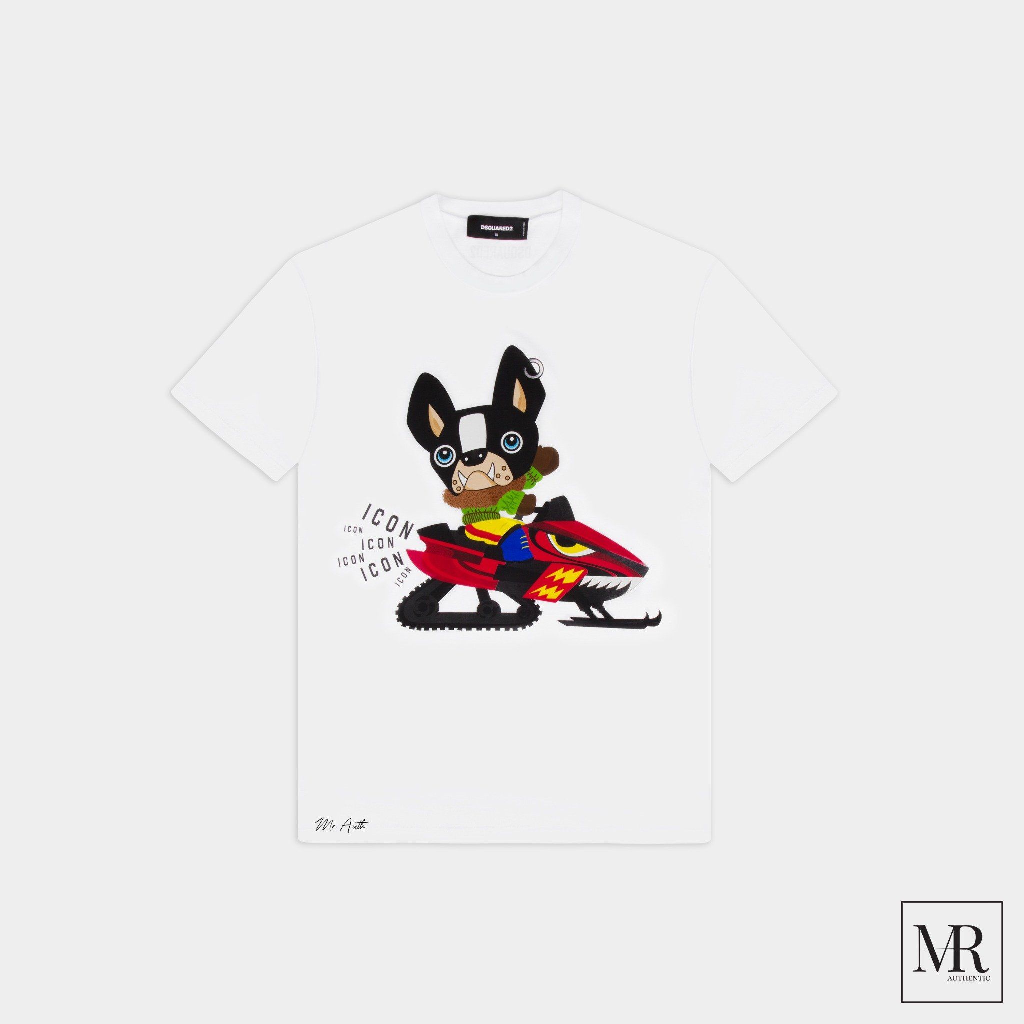 Áo Dsquared2 Icon Ciro Print Cotton Jersey T-Shirt.