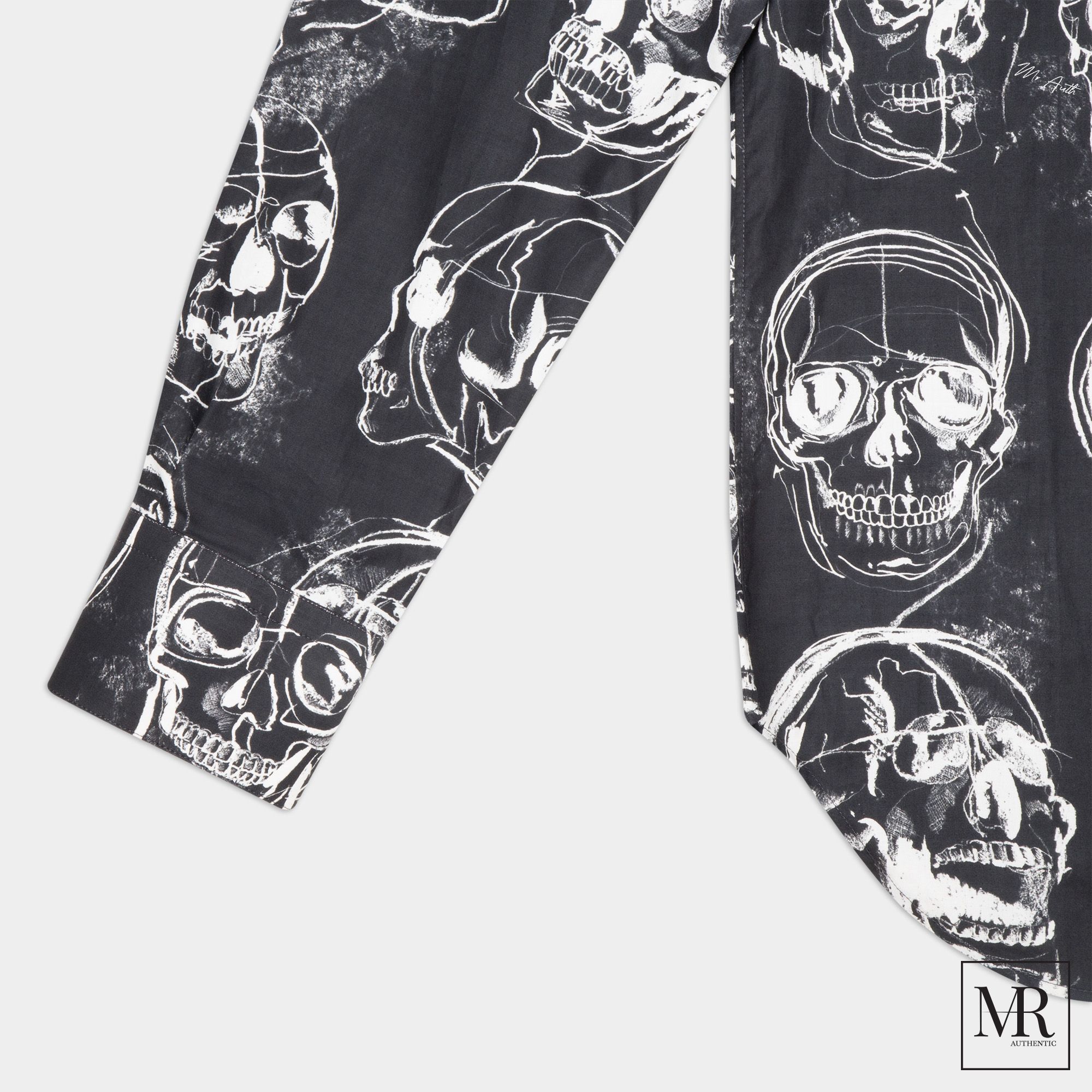 Áo Alexander McQueen Skull Print Shirt.