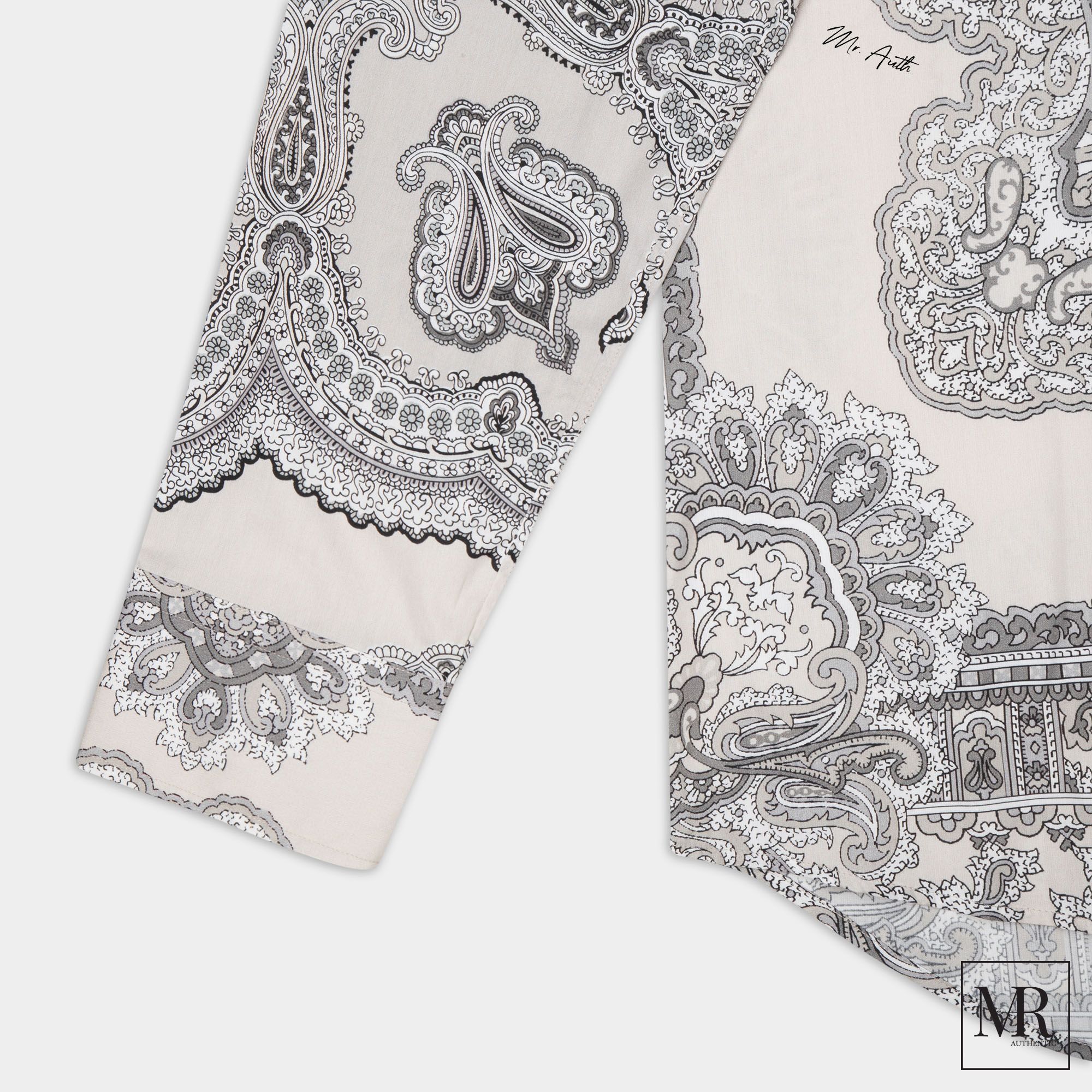 Áo Etro Paisley Scarf Shirt.