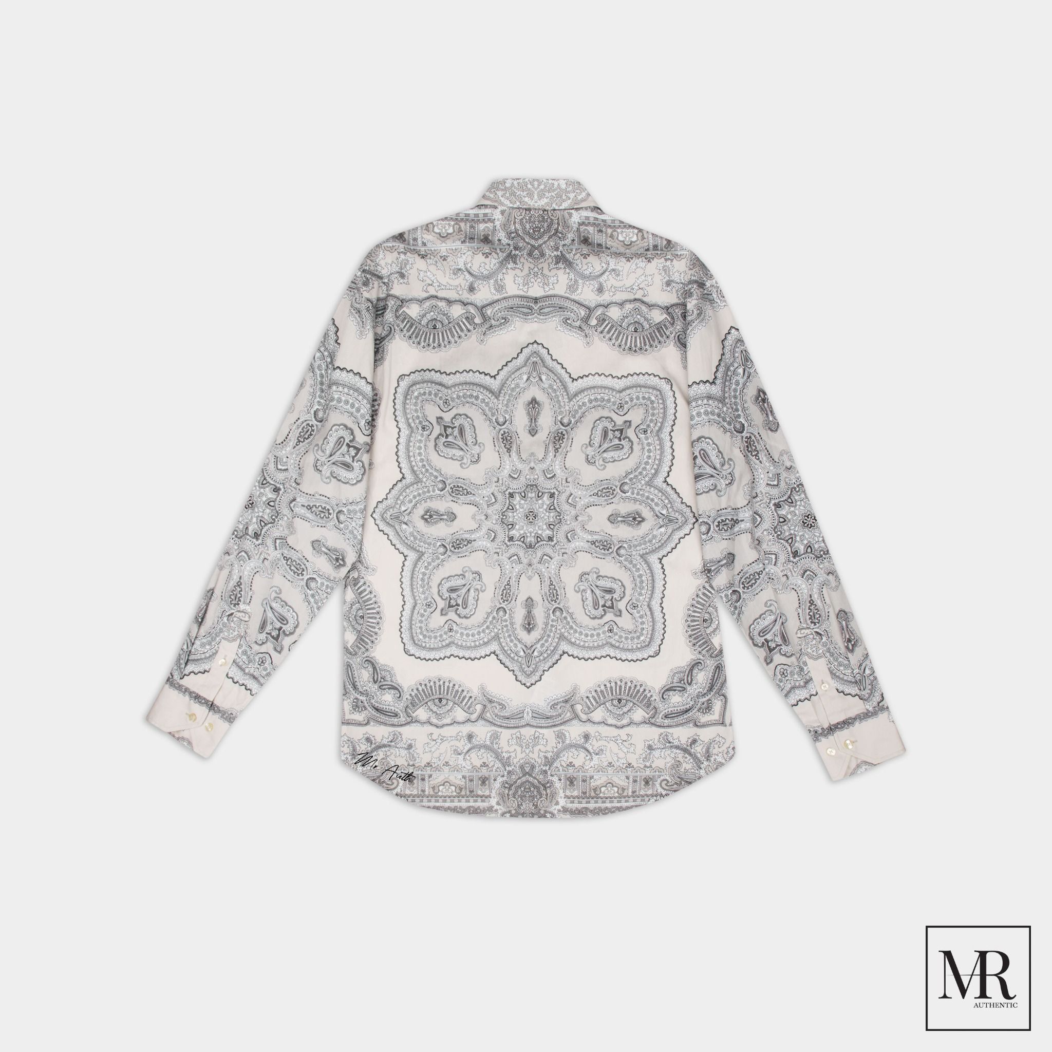 Áo Etro Paisley Scarf Shirt.