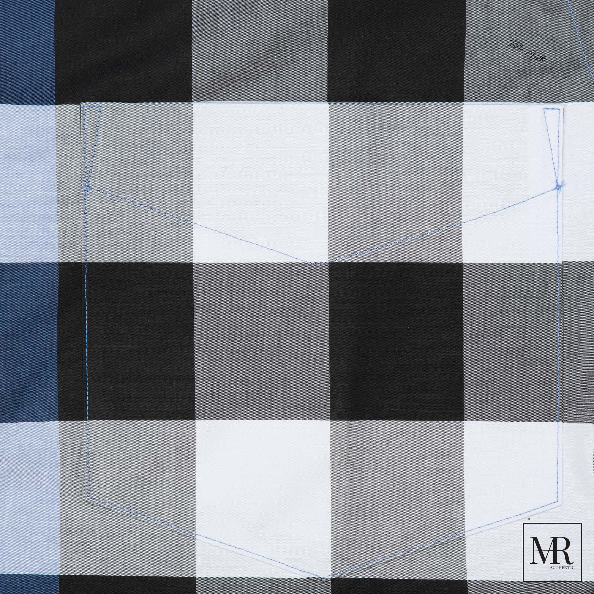 Áo Burberry Check Stretch Cotton Poplin Shirt.