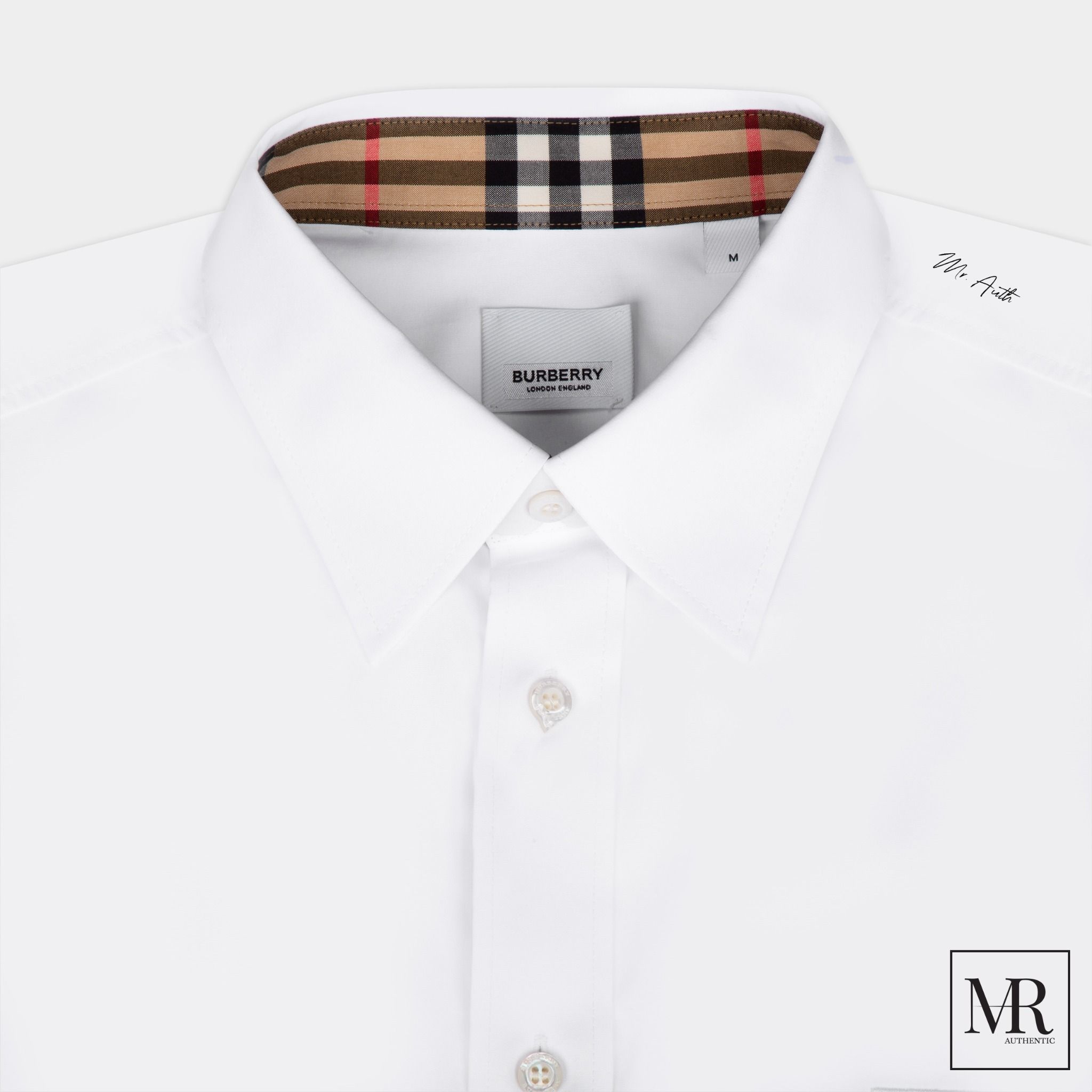 Áo Burberry Sleeve-short Shirt.