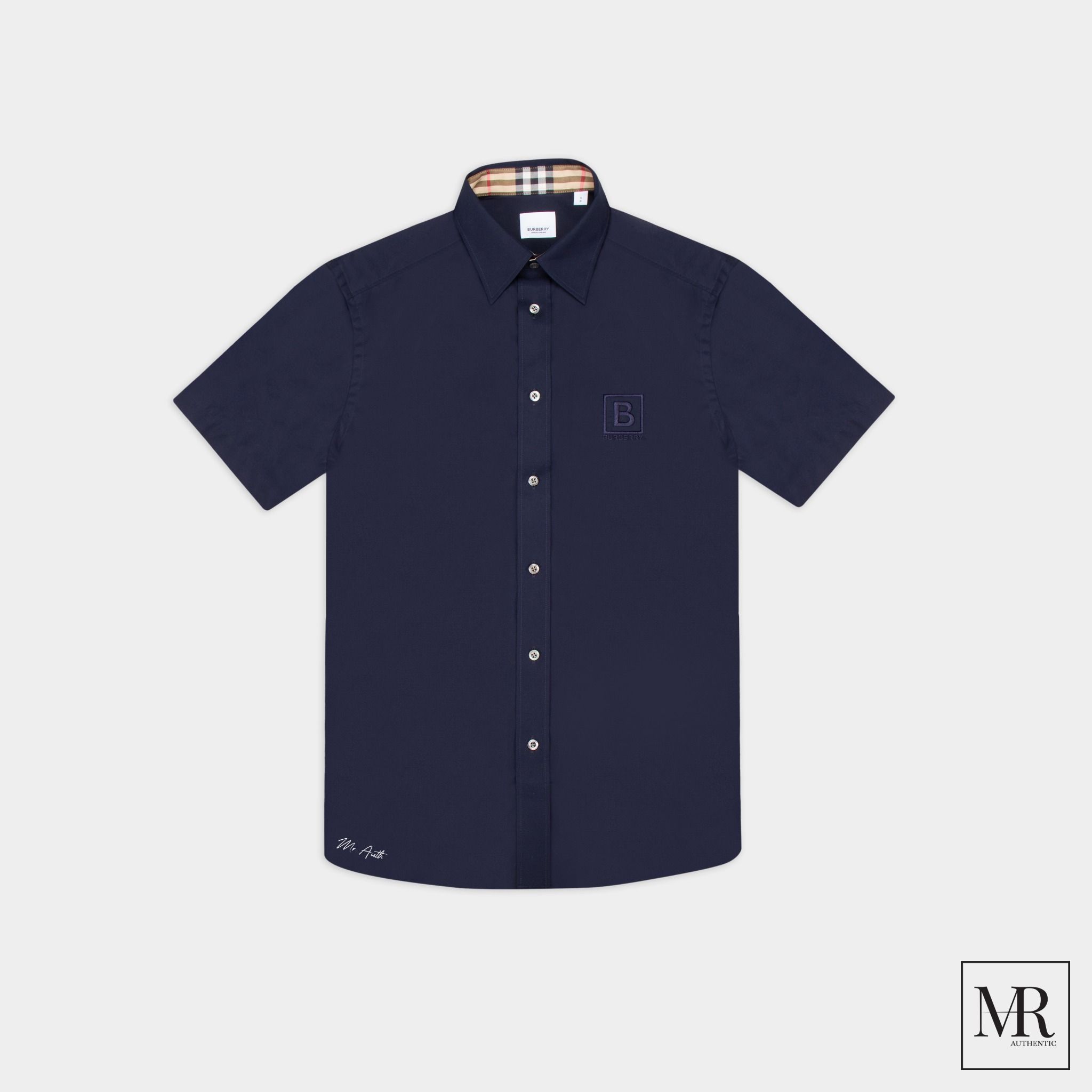 Áo Burberry Sleeve-short Shirt.