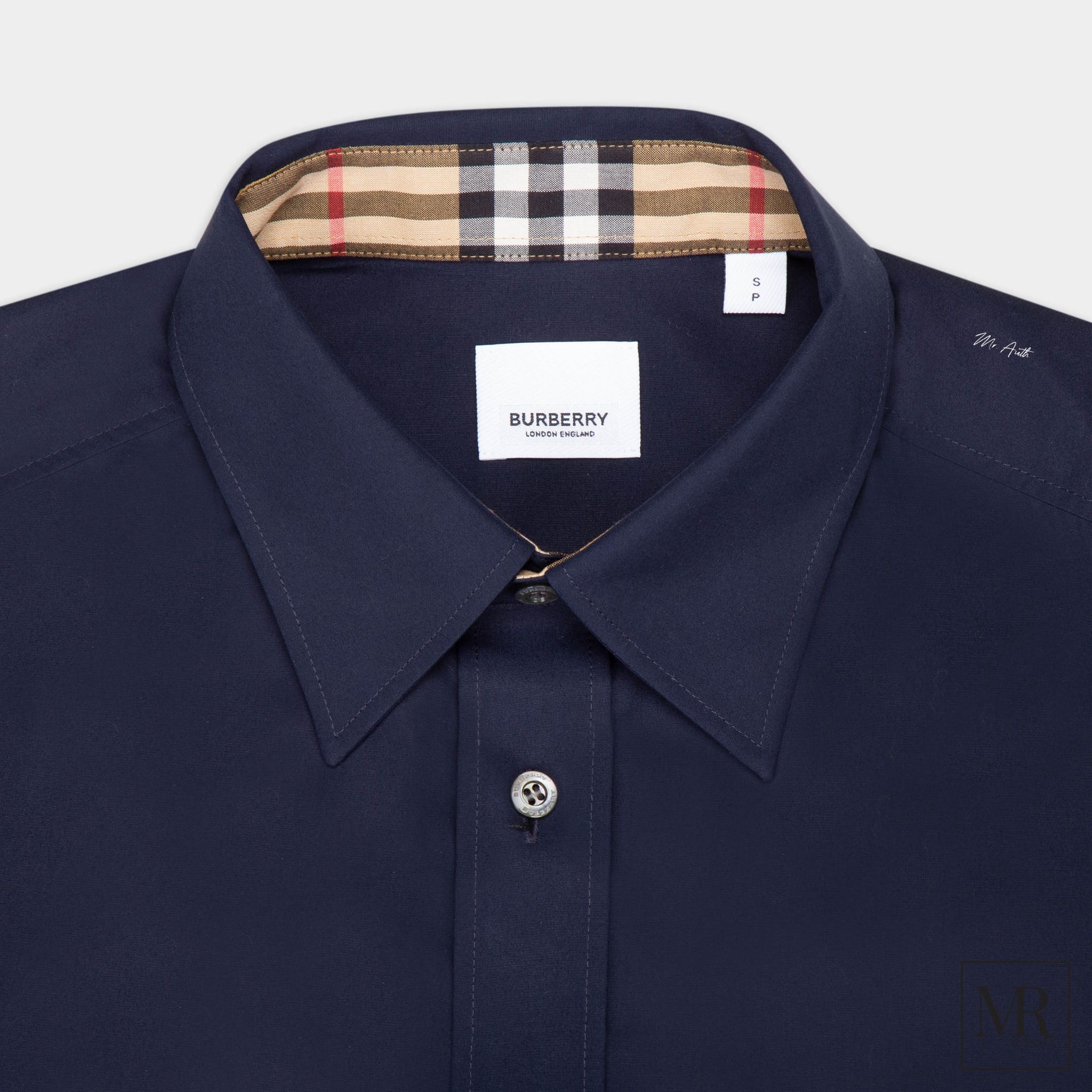 Áo Burberry Sleeve-short Shirt.