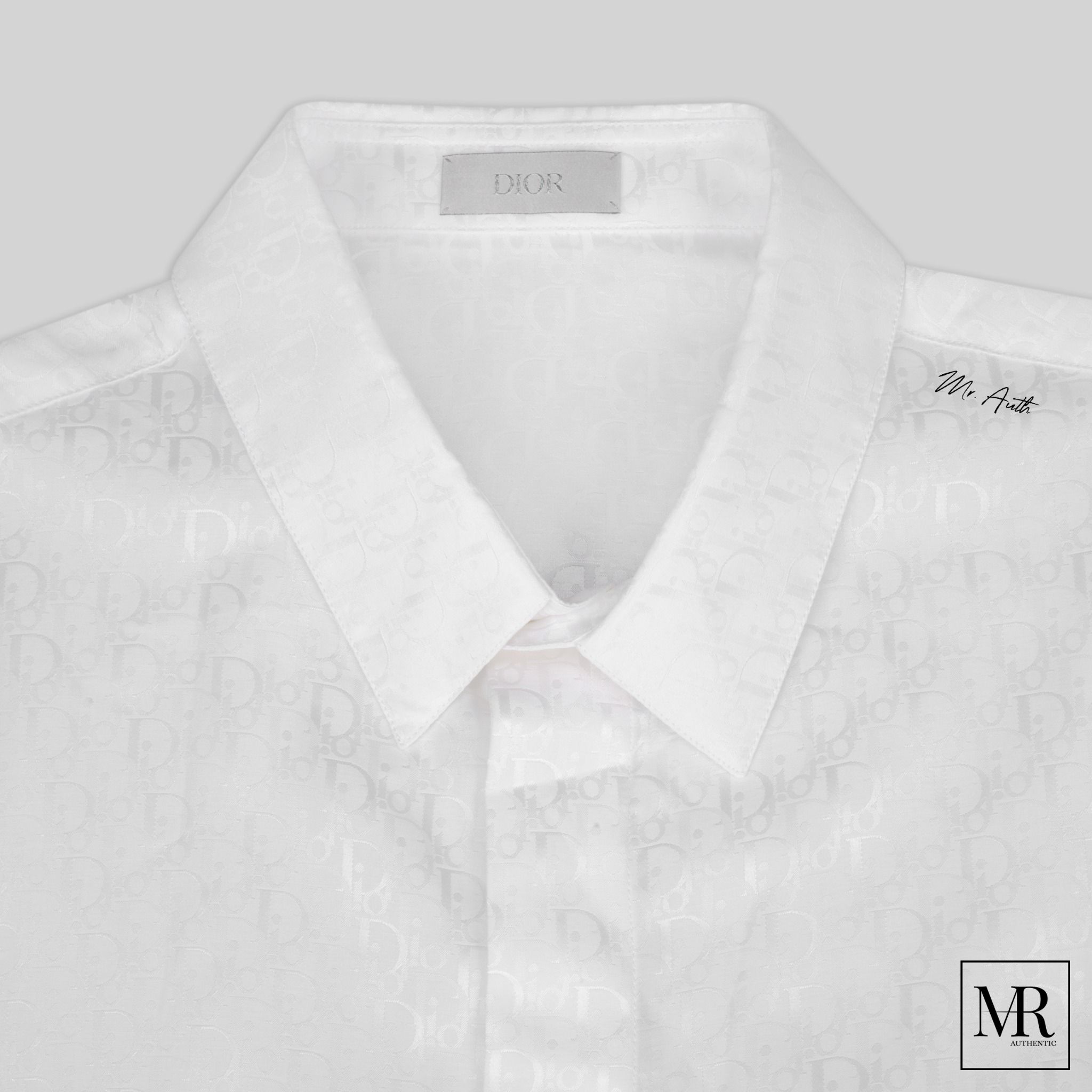 Áo Dior By Erl Short-Sleeved White Shirt