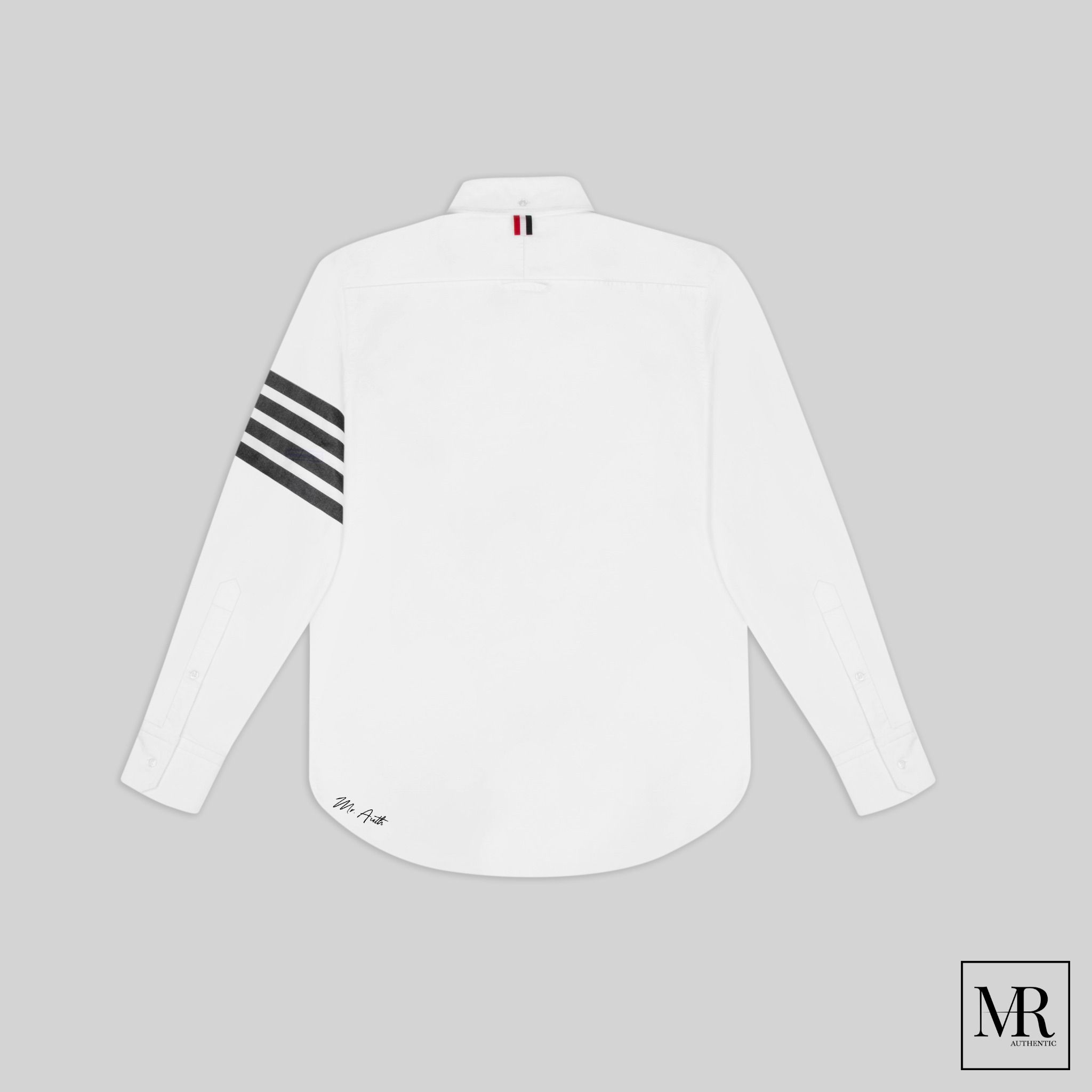 Áo Thom Browne Oxford 4 Bar Oversized Button Down Shirt