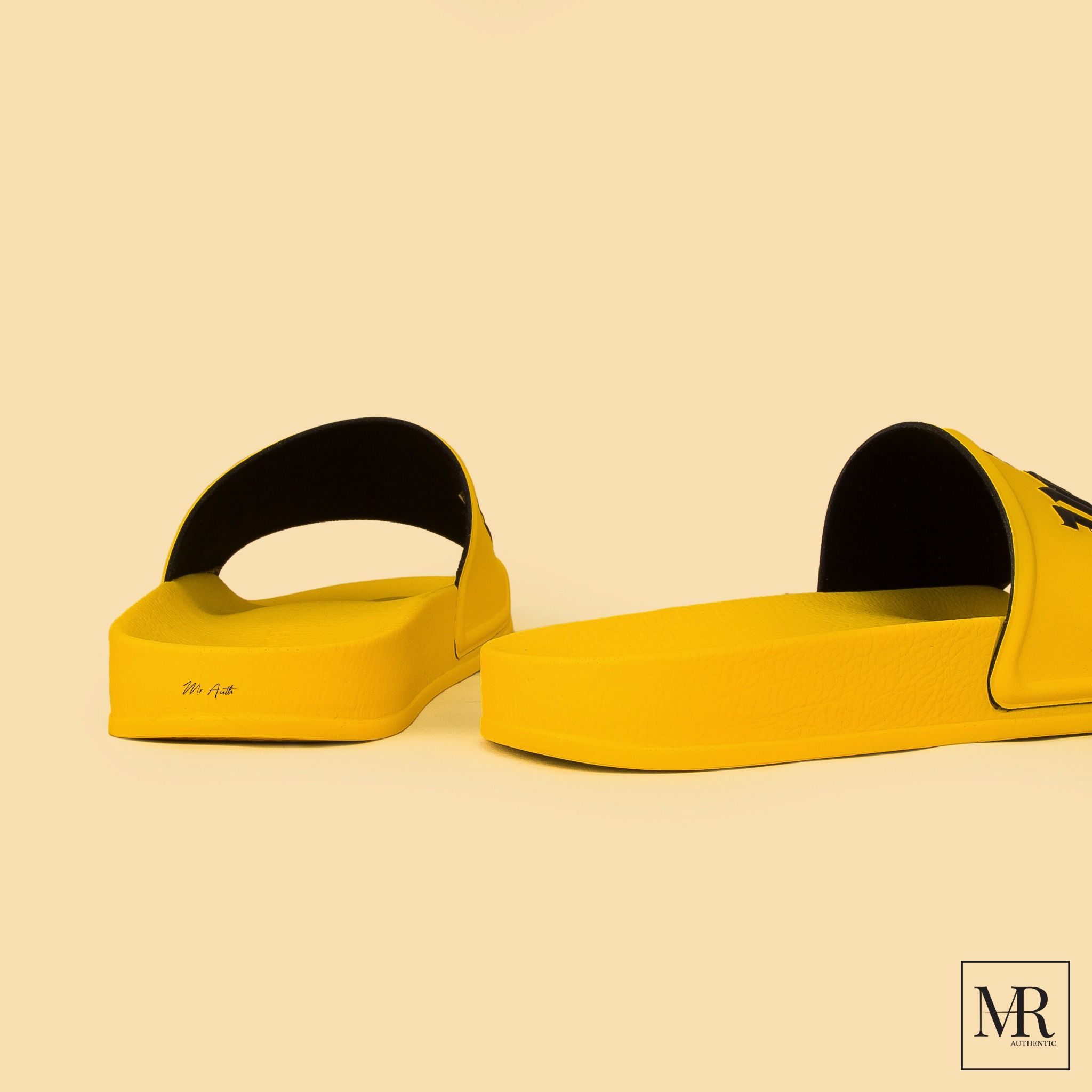 Dép Palm Angels Rubber Logo Slides.