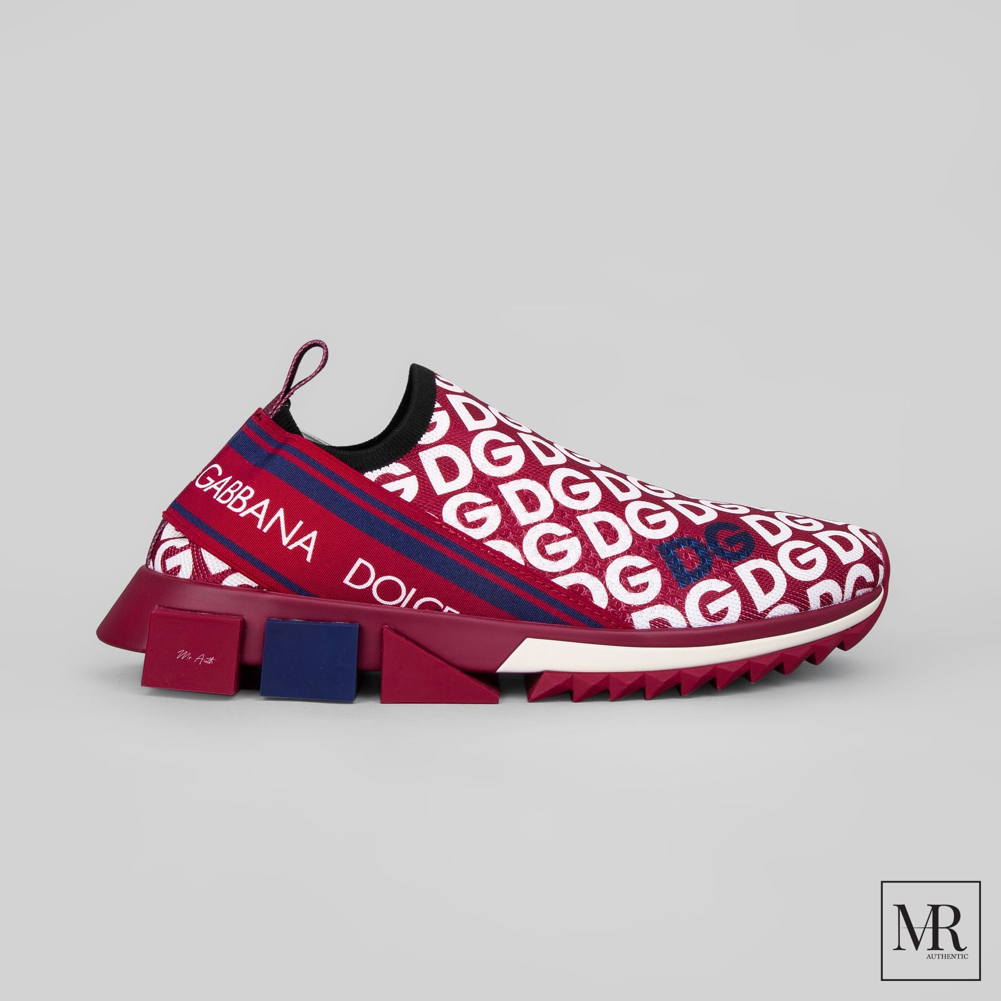 Giày Dolce & Gabbana Stetch Mesh Sorrento Sneakers With Logo.