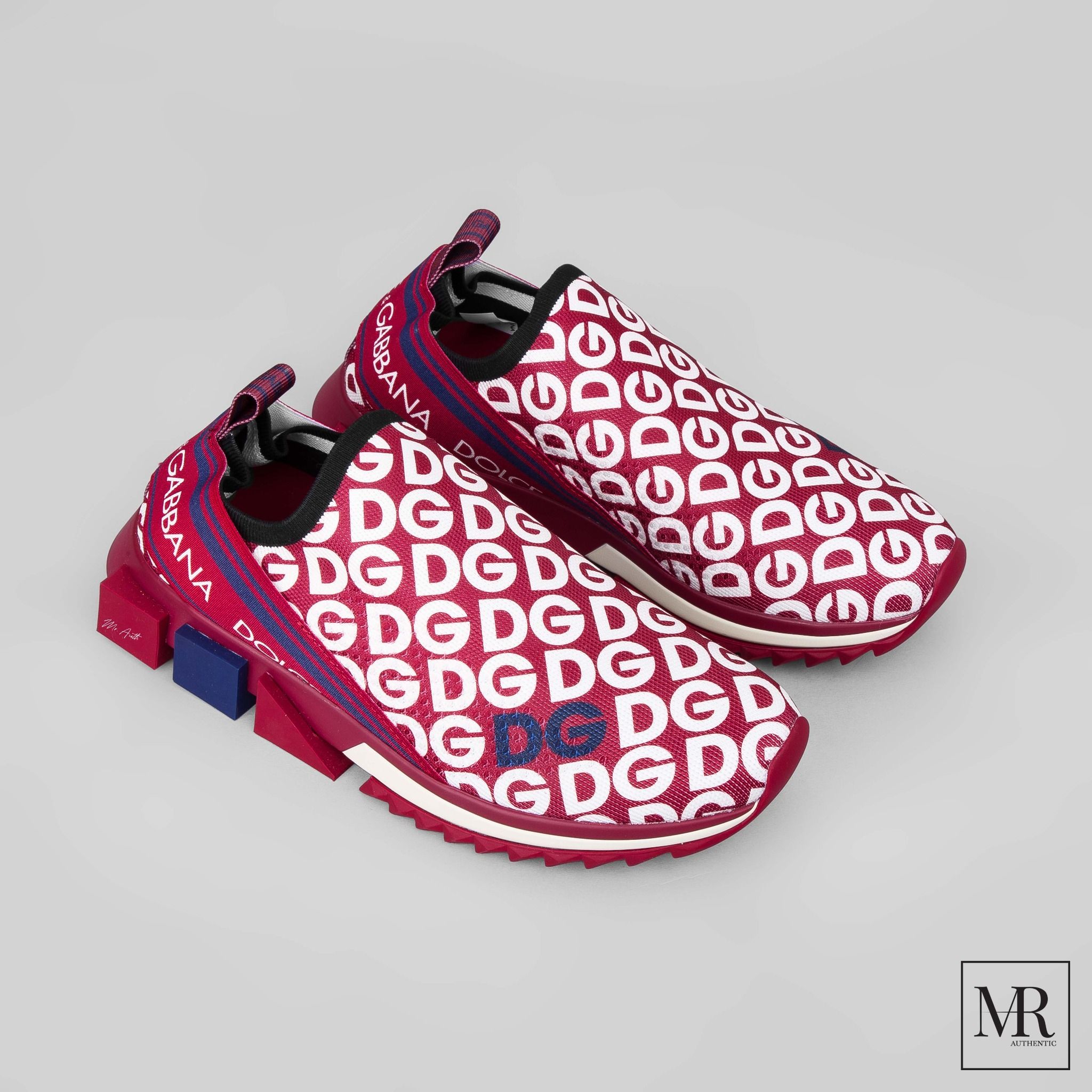 Giày Dolce & Gabbana Stetch Mesh Sorrento Sneakers With Logo.