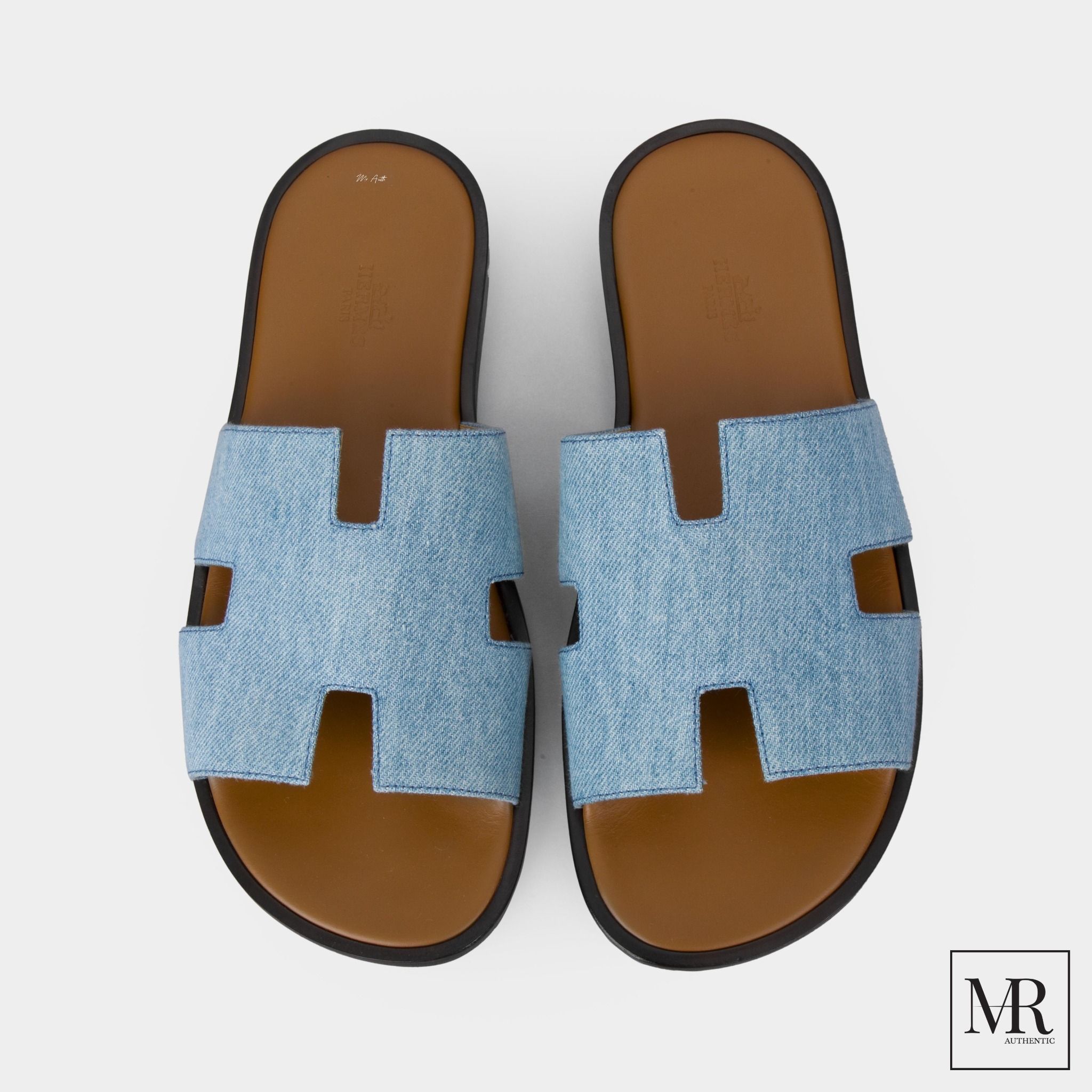 Dép Hermes Izmir Leather Sandal.