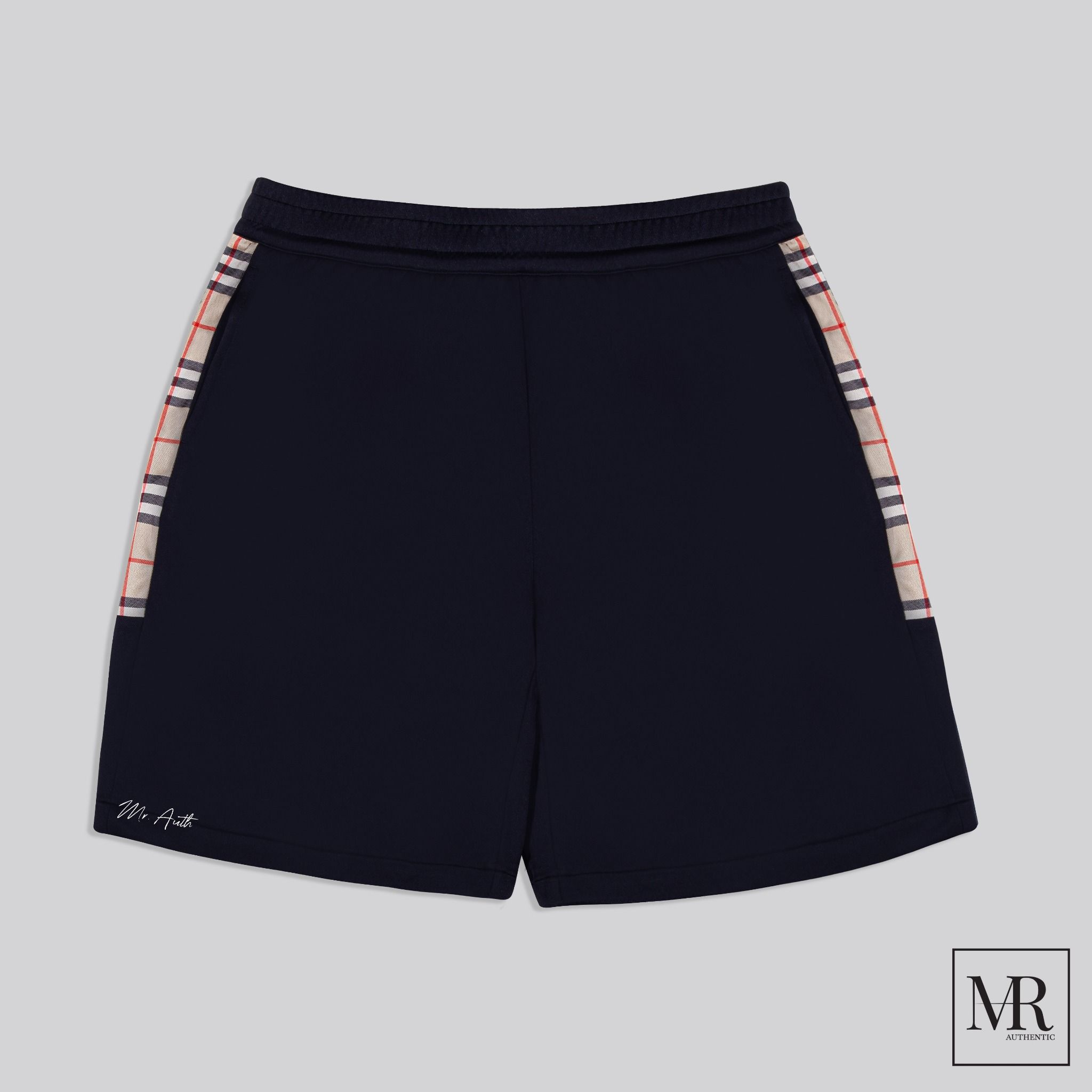 Quần Burberry Vintage Check Panelled Track Pants Short.