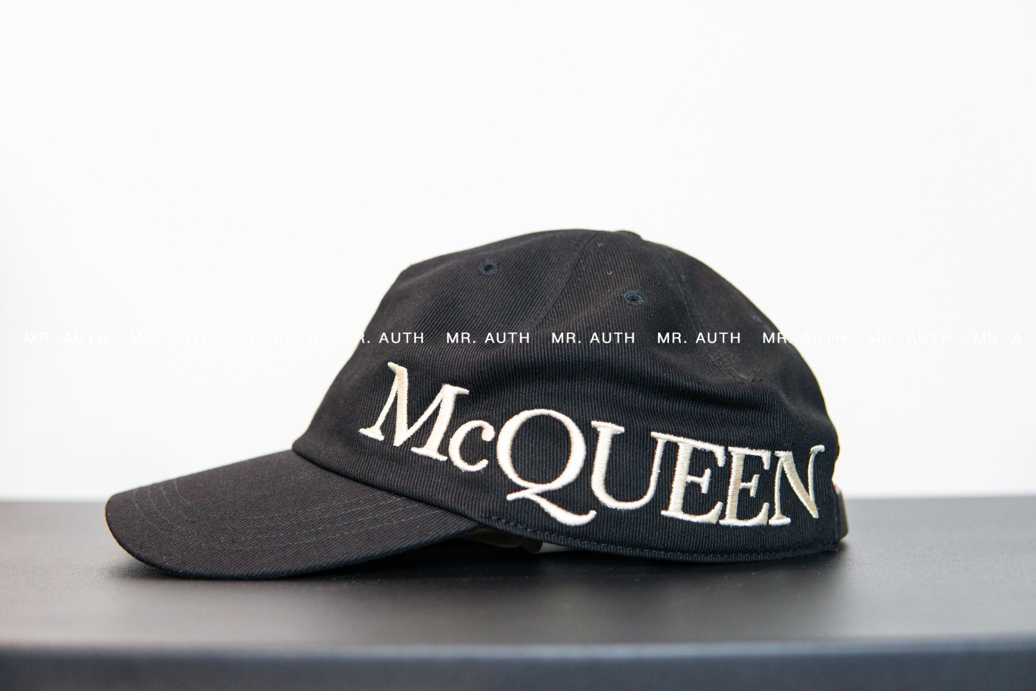 Alexander MCqueen Oversized Logo Cap