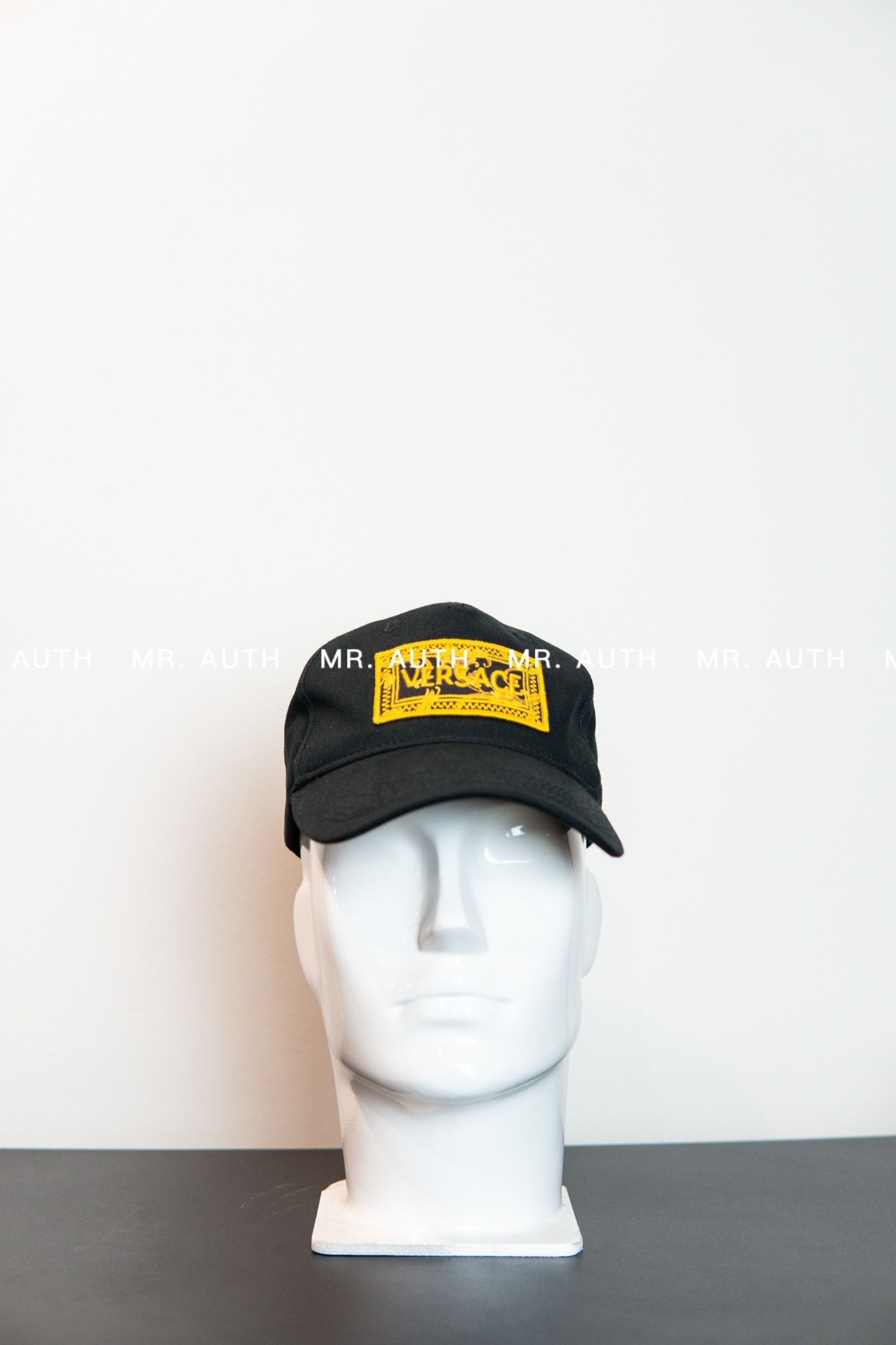 Versace With Embroidered Logo Cap
