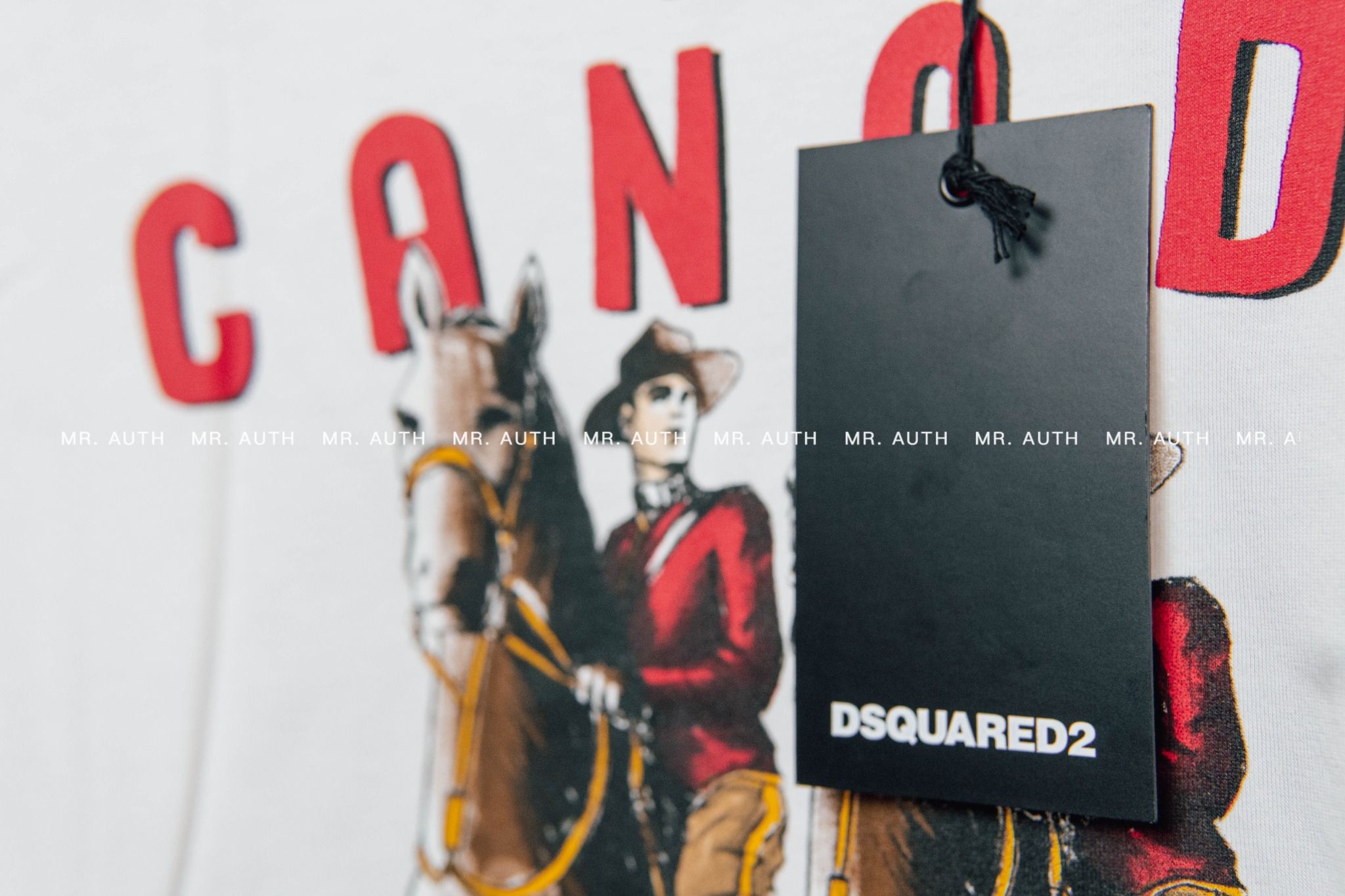 Áo Dsquared2 Printed Cotton Jersey T-Shirt.