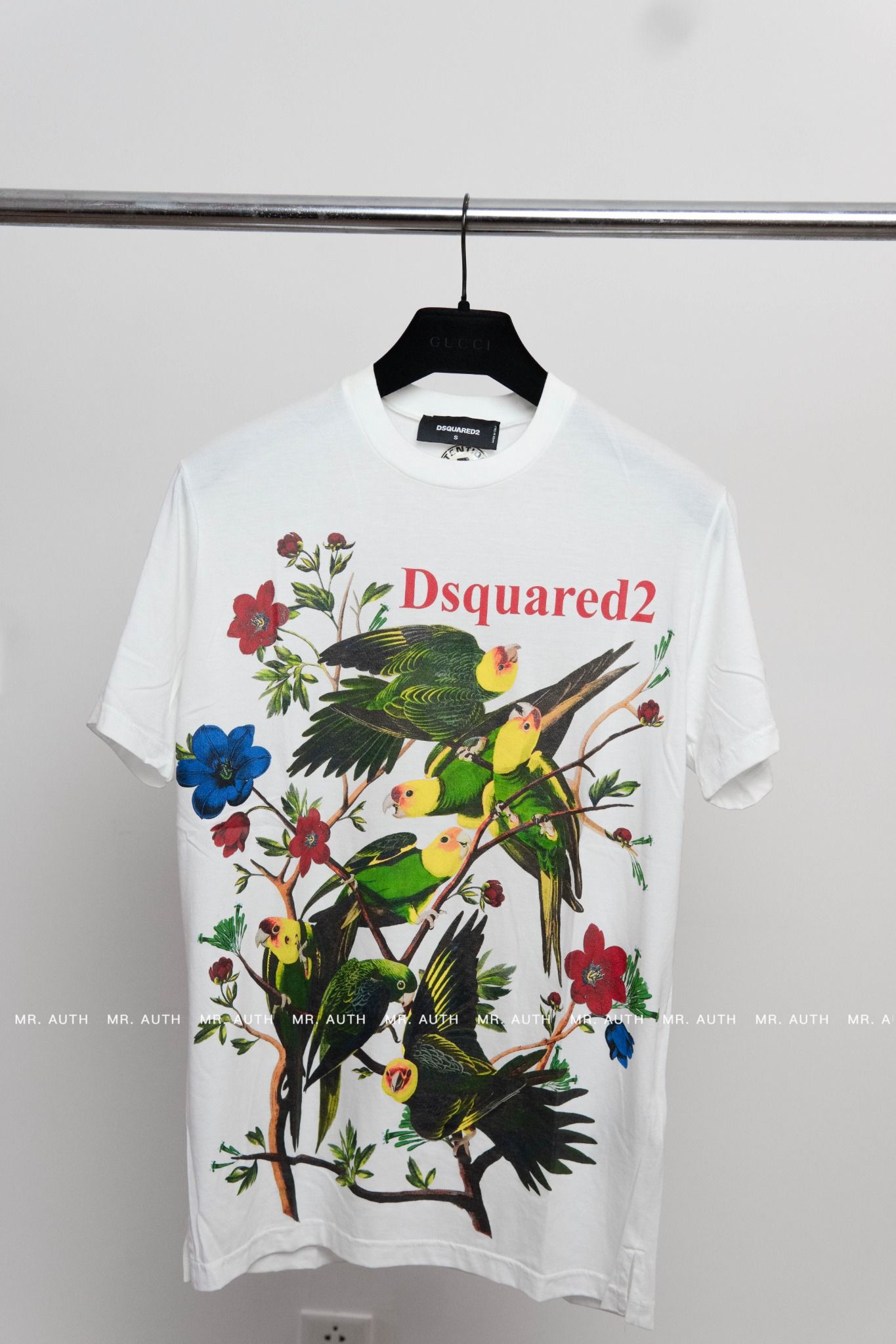 Áo Dsquared2 Printed Cotton Jersey T-Shirt.