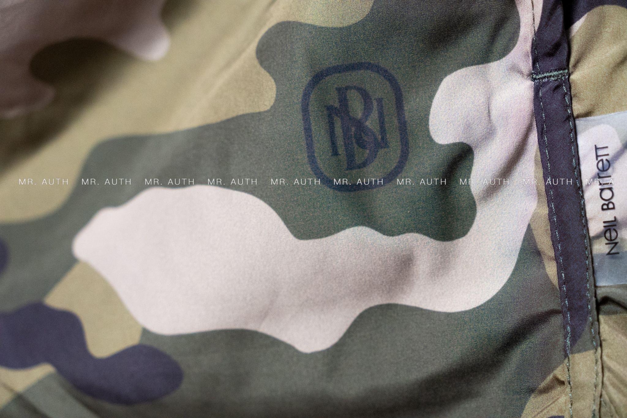 Neil Barrett Camo Swim Shorts