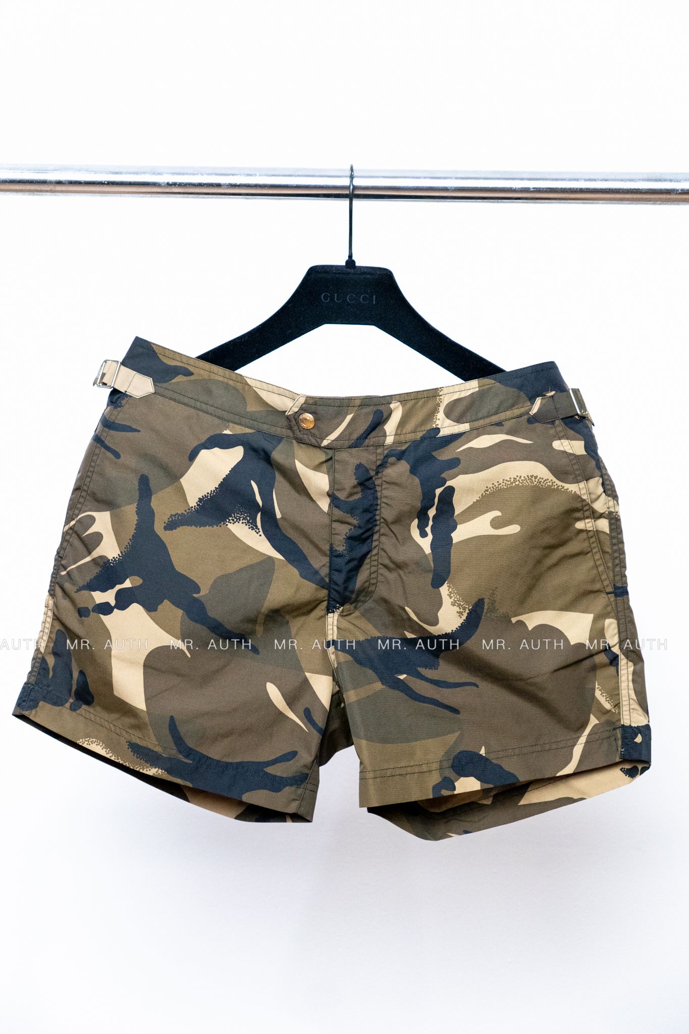 Tom Ford Camo Swin Shorts.