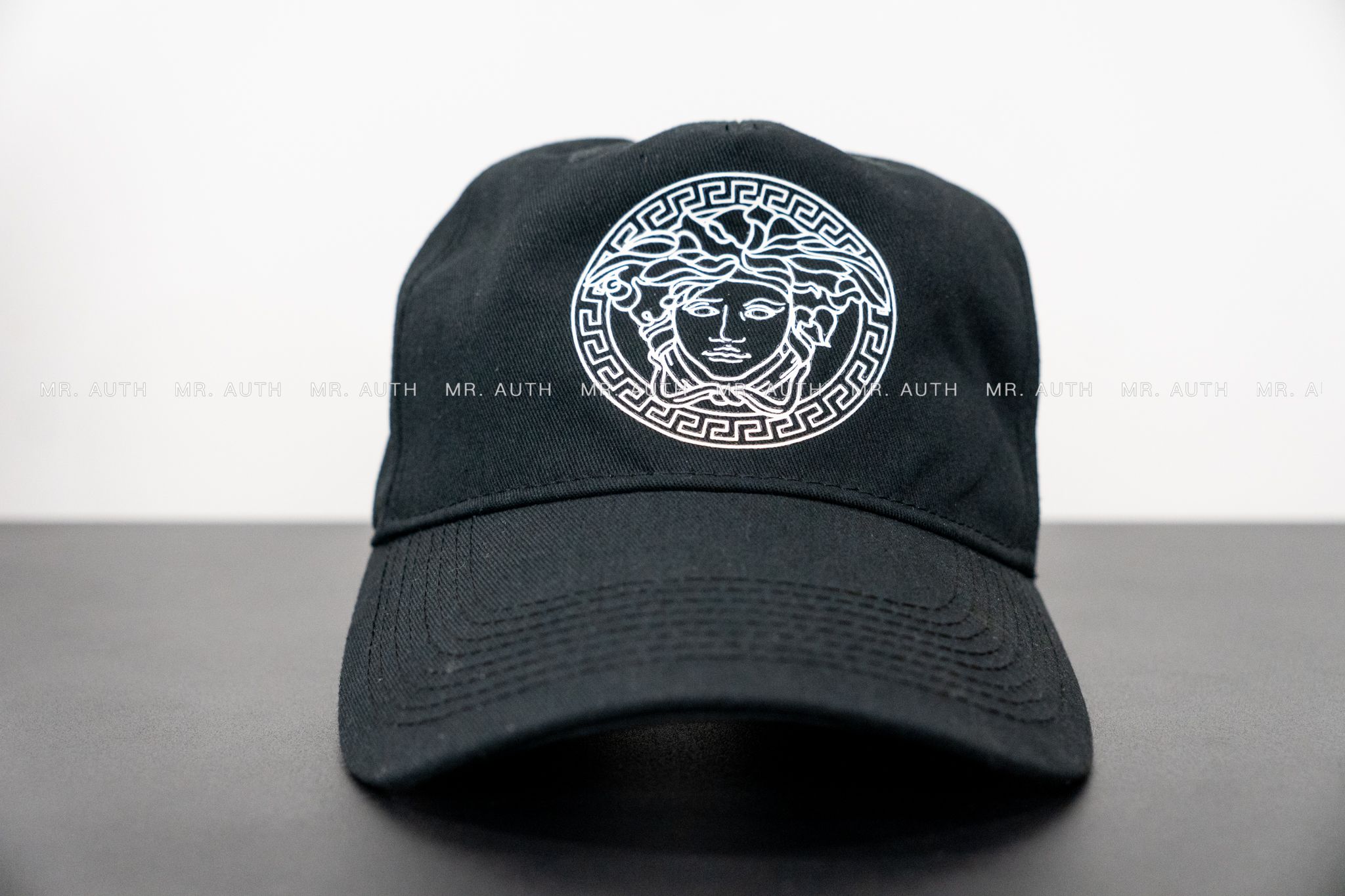 Versace With Medusa Cap