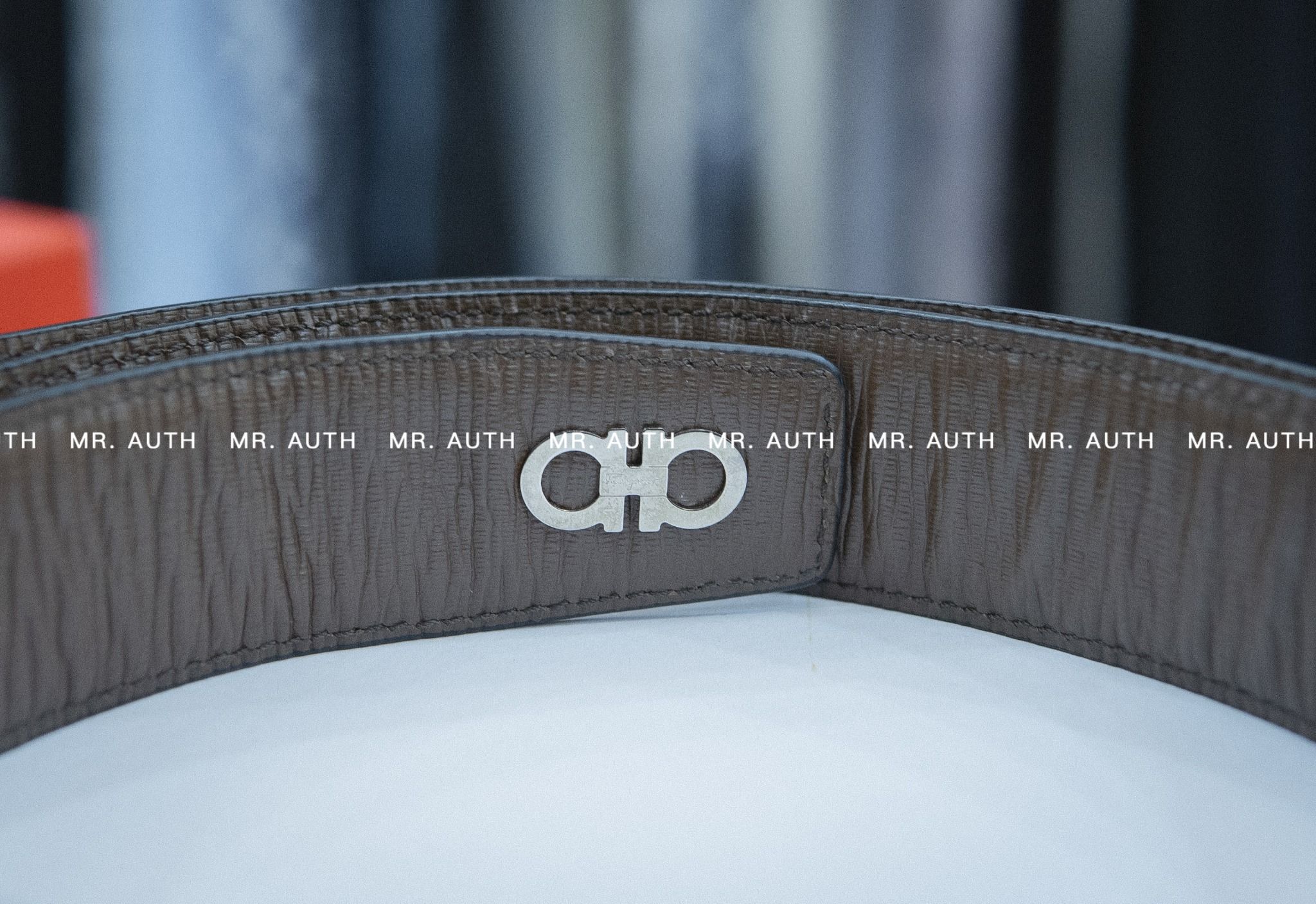 Salvatore Ferragamo Reversible & Adjustable Gancini Belt