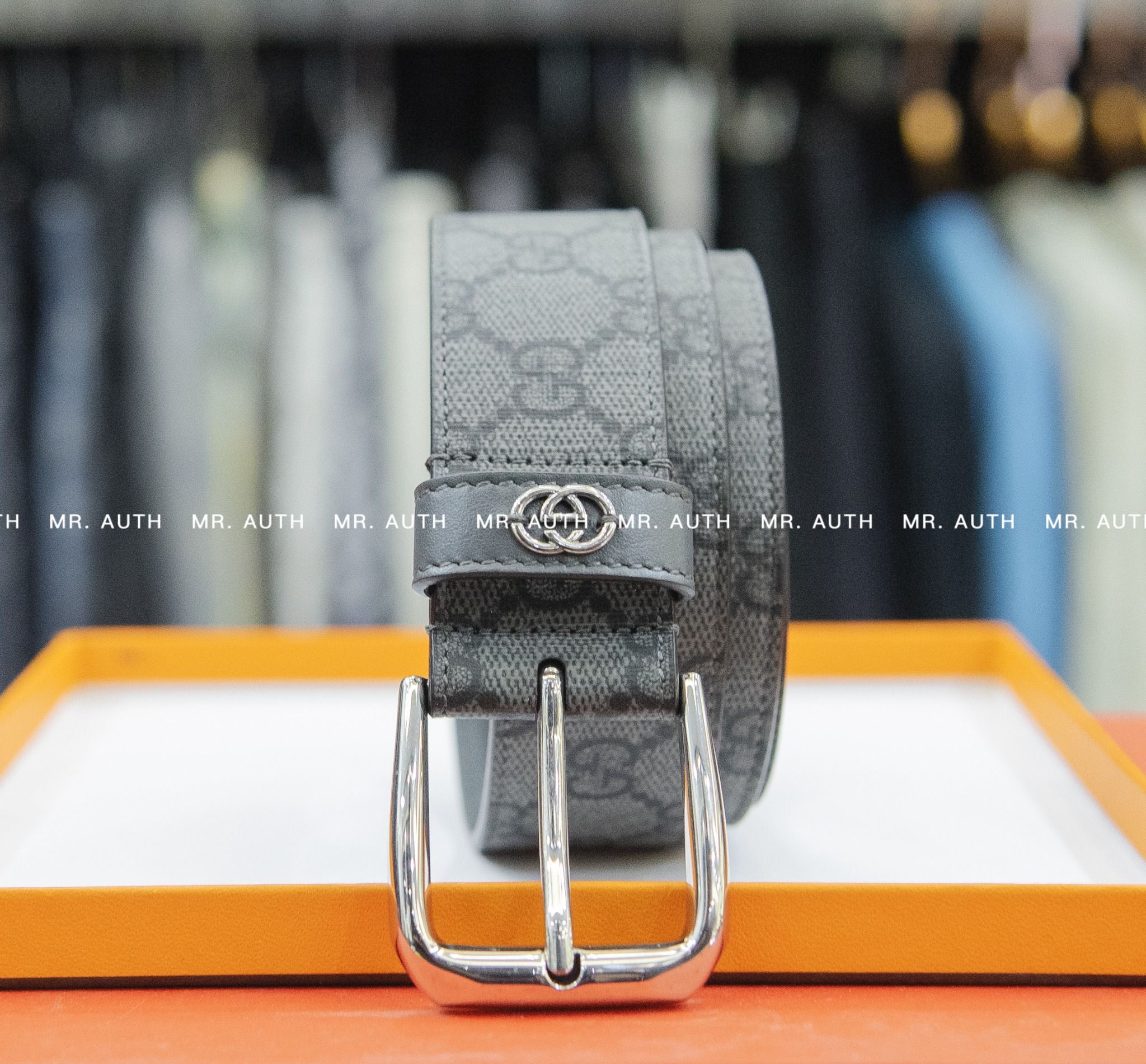 Gucci Belt with Interlocking G detail