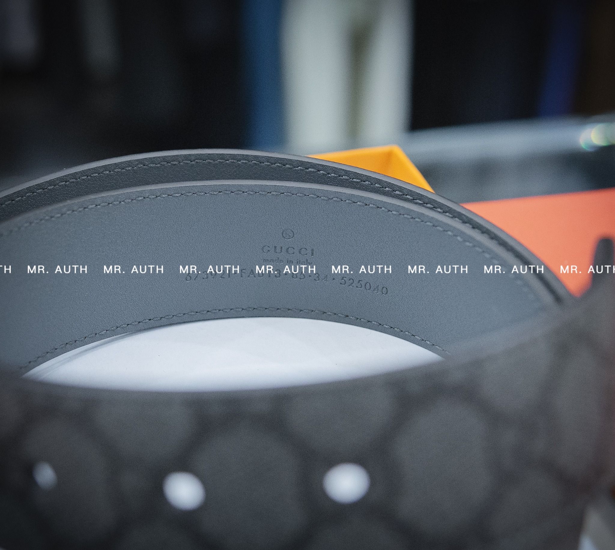 Gucci Belt with Interlocking G detail