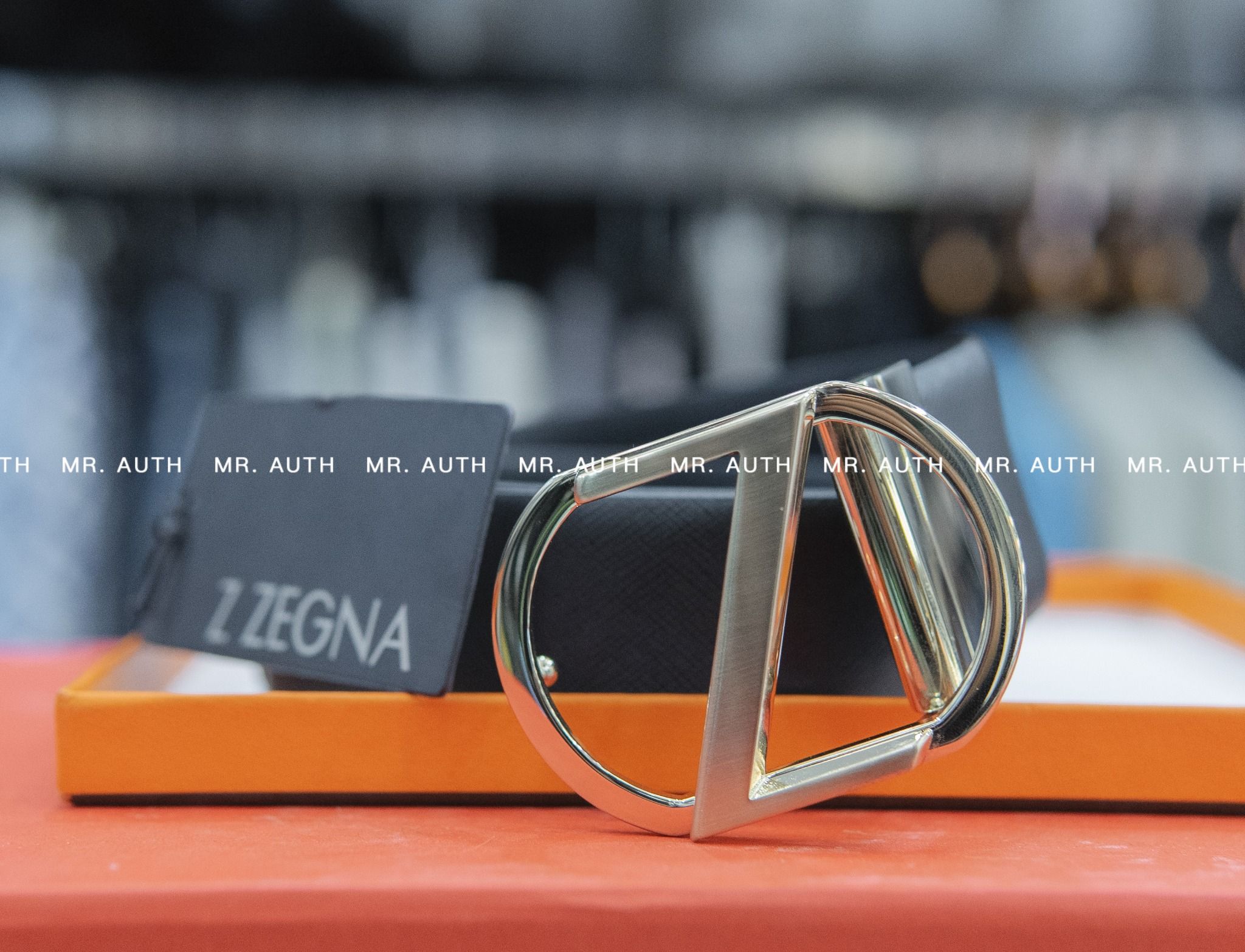 Zegna 40mm Reversible Leather Belt