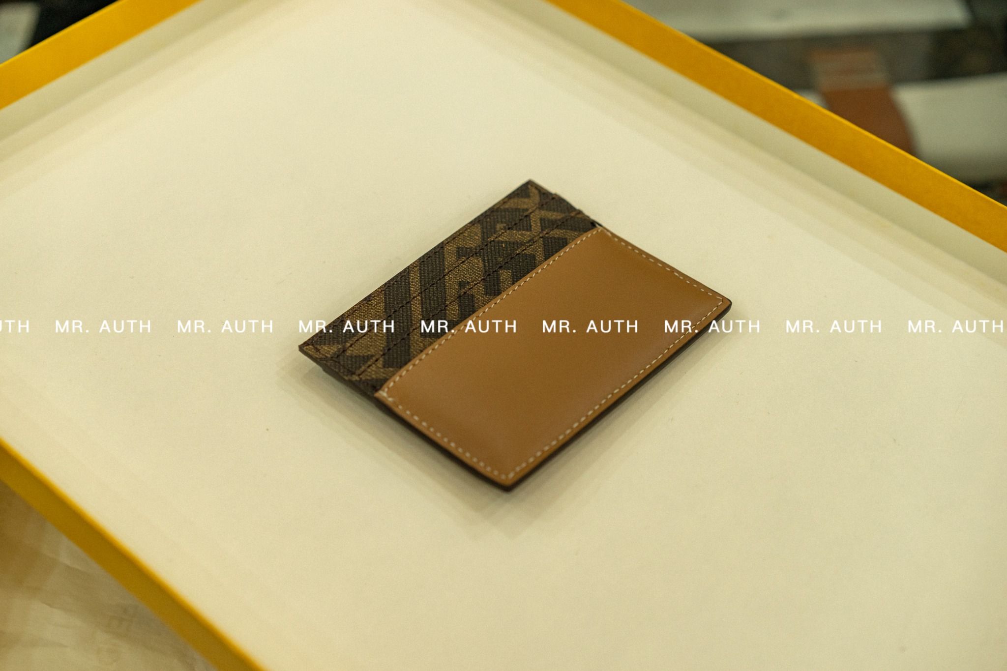 Fendi FF Squared Card Holder.
