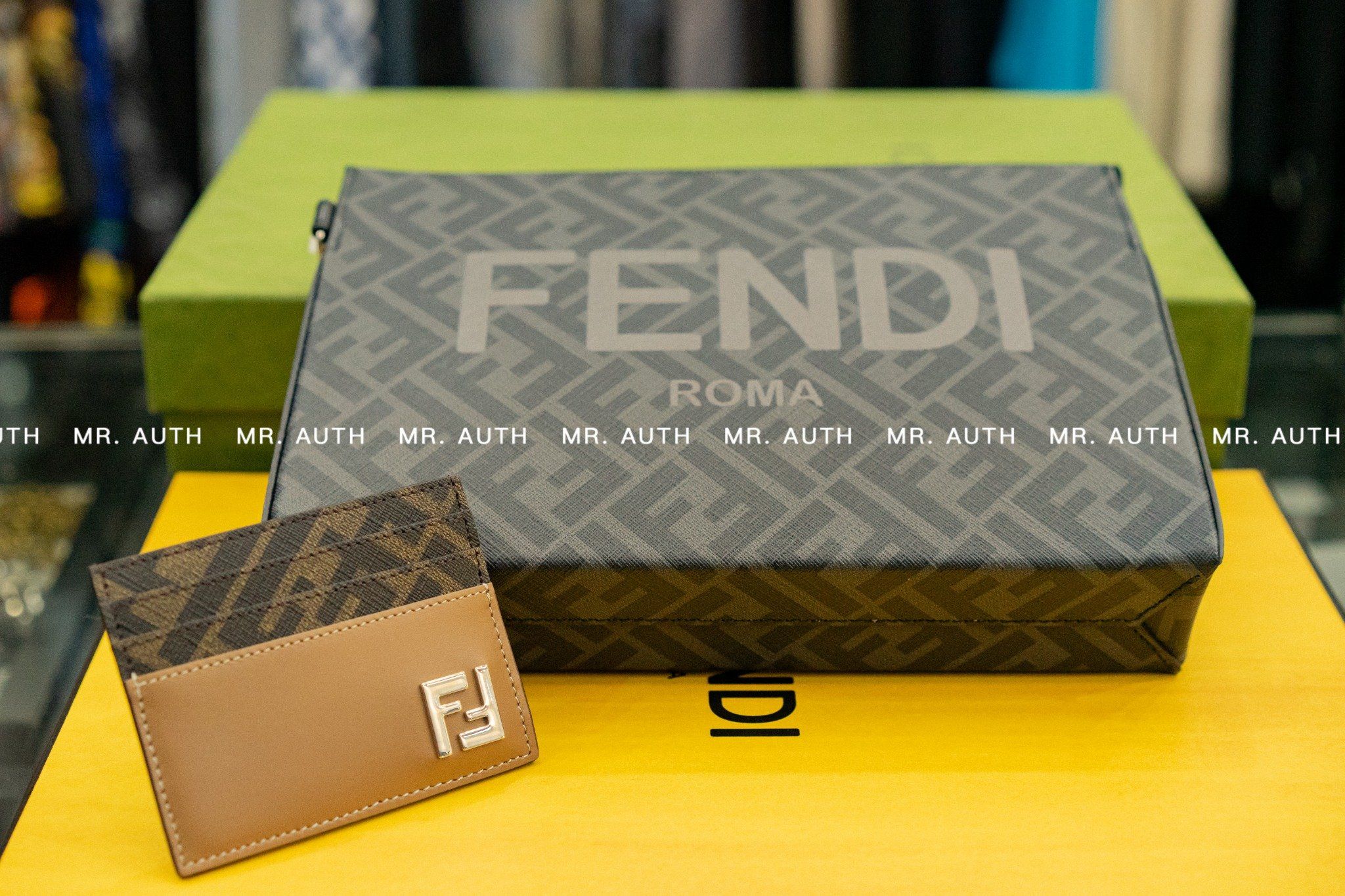 Fendi FF Clutch Bags