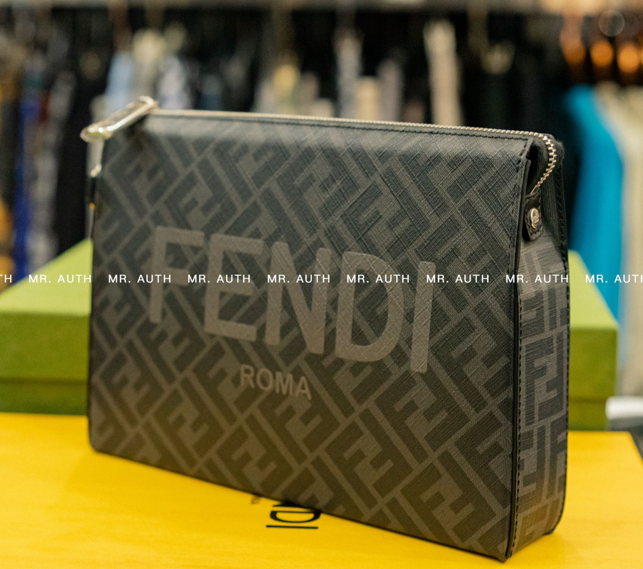 Fendi FF Clutch Bags