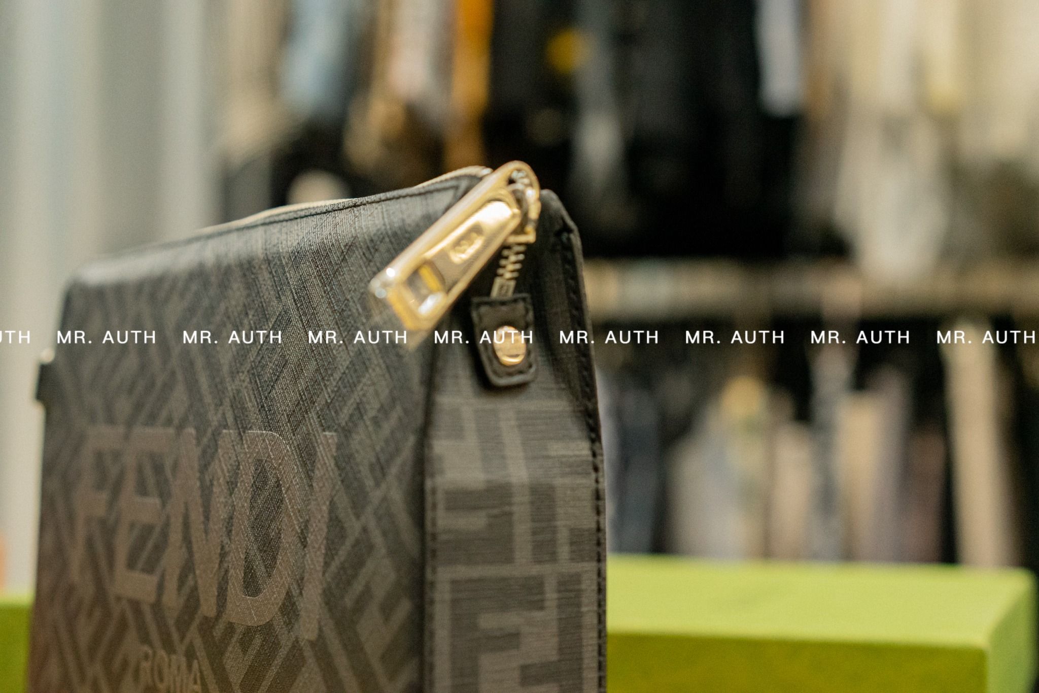 Fendi FF Clutch Bags
