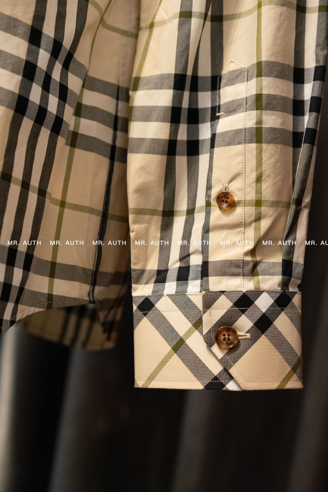 Burberry Check Cotton Shirt.