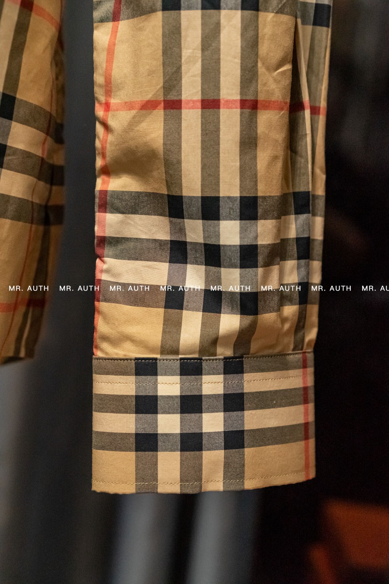 Burberry Check Cotton Shirt.