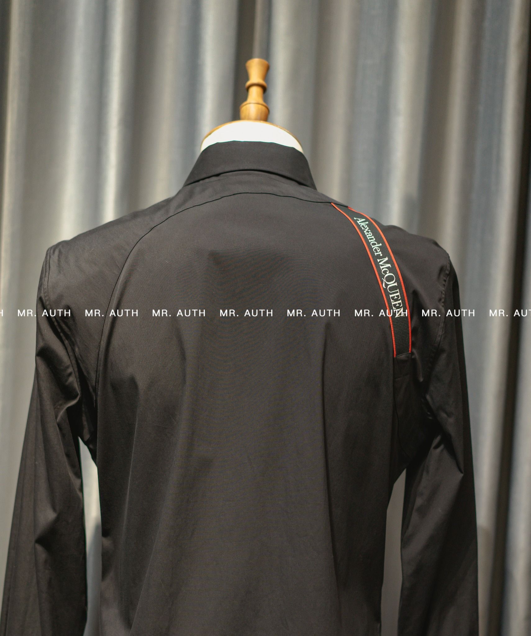 Alexander McQueen Single Brace Detail Shirt.