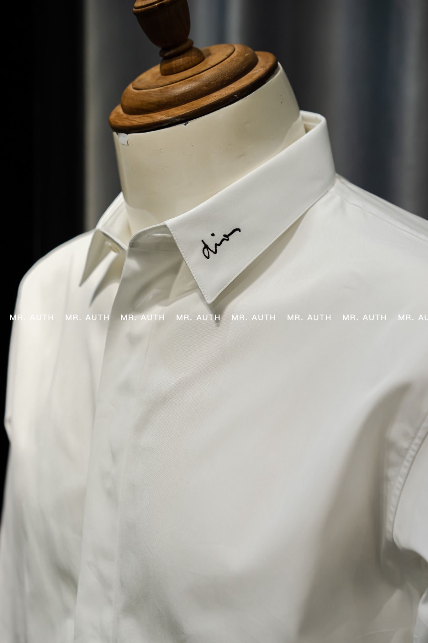 Dior Shirt with Dior Embroidery.
