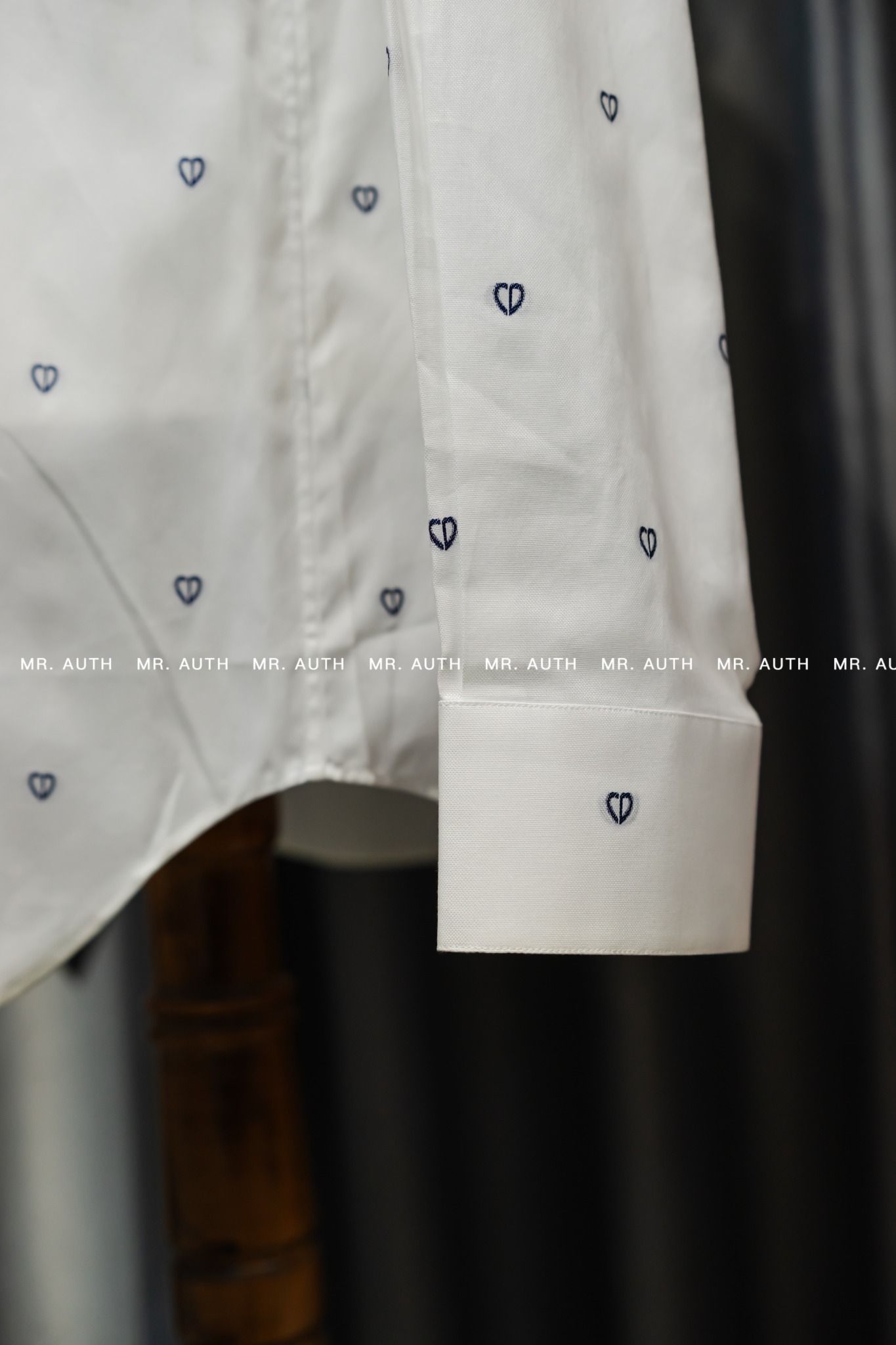 Dior CD Heart Embroidered Shirt.