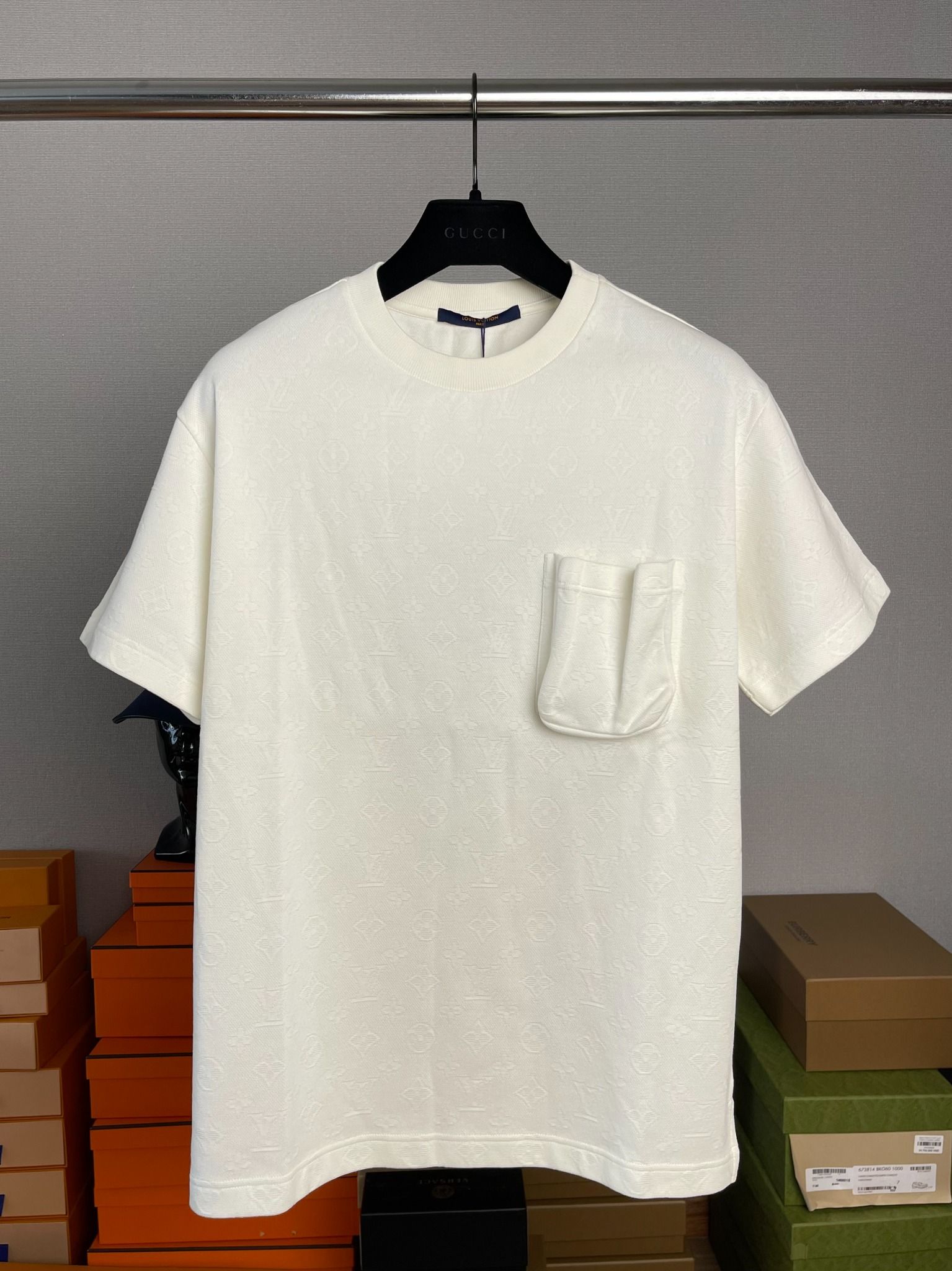 Louis Vuitton Signature 3D Pocket Monogram T-Shirt