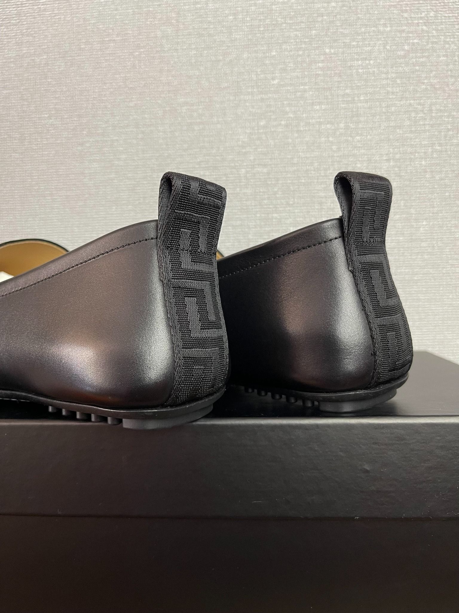 Versace With Logo Mocassin