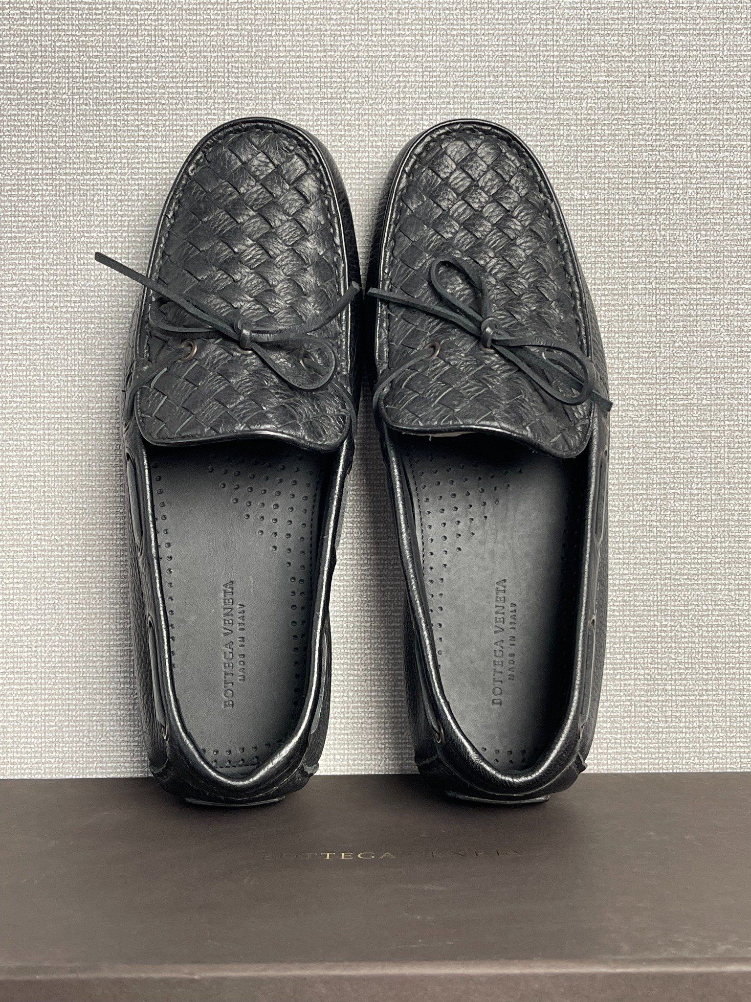 Bottega Veneta Fiandra Intrecciato Leather Slipper