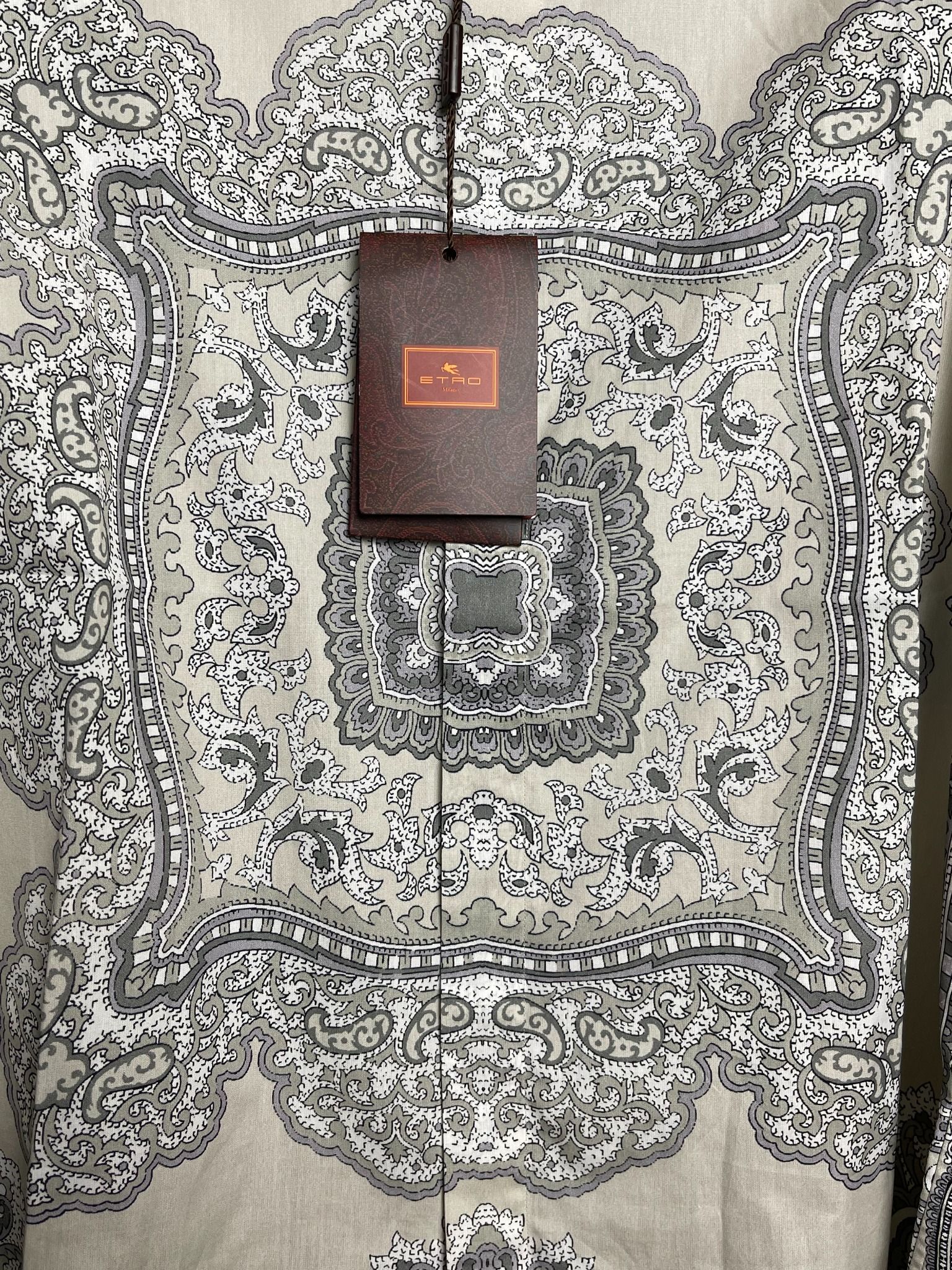 Etro Paisley Scarf Shirt