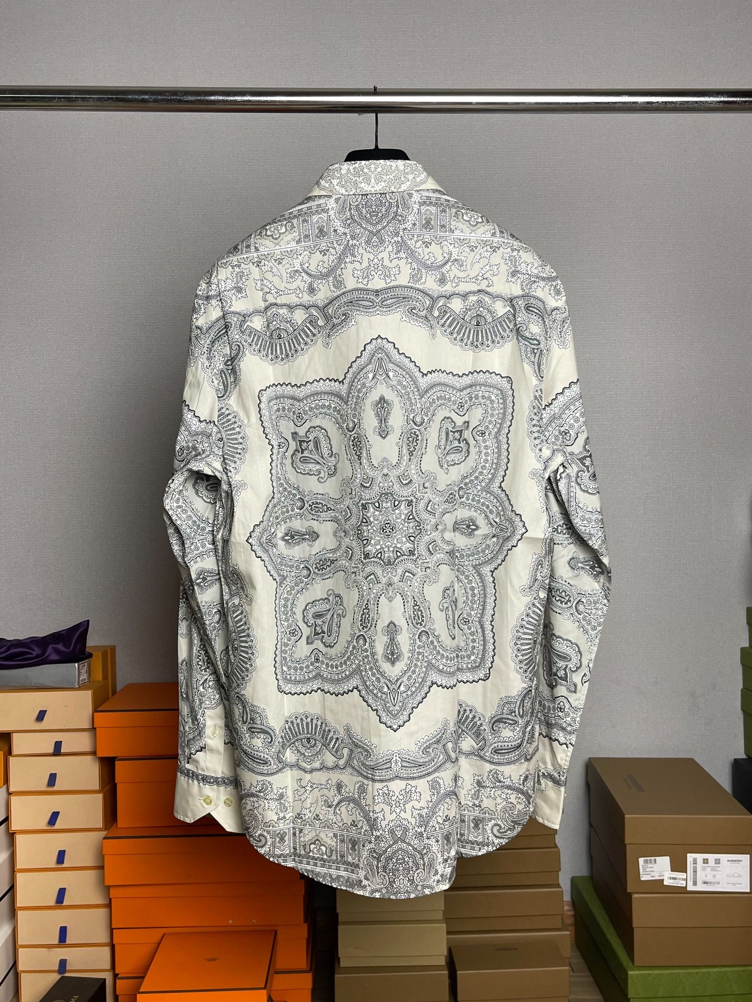 Etro Paisley Scarf Shirt