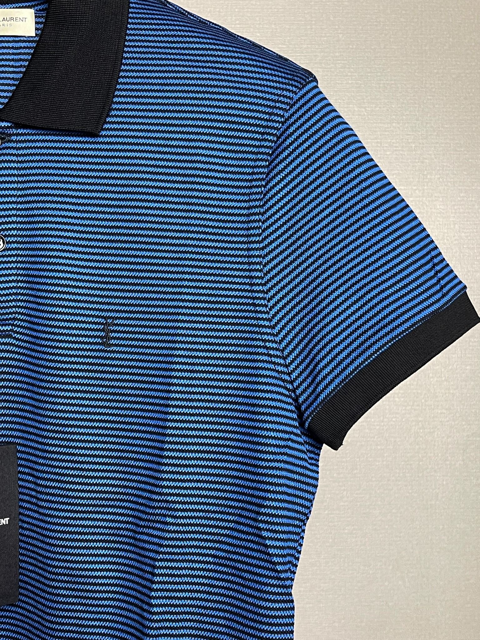 Saint Laurent Cotton Polo Shirt