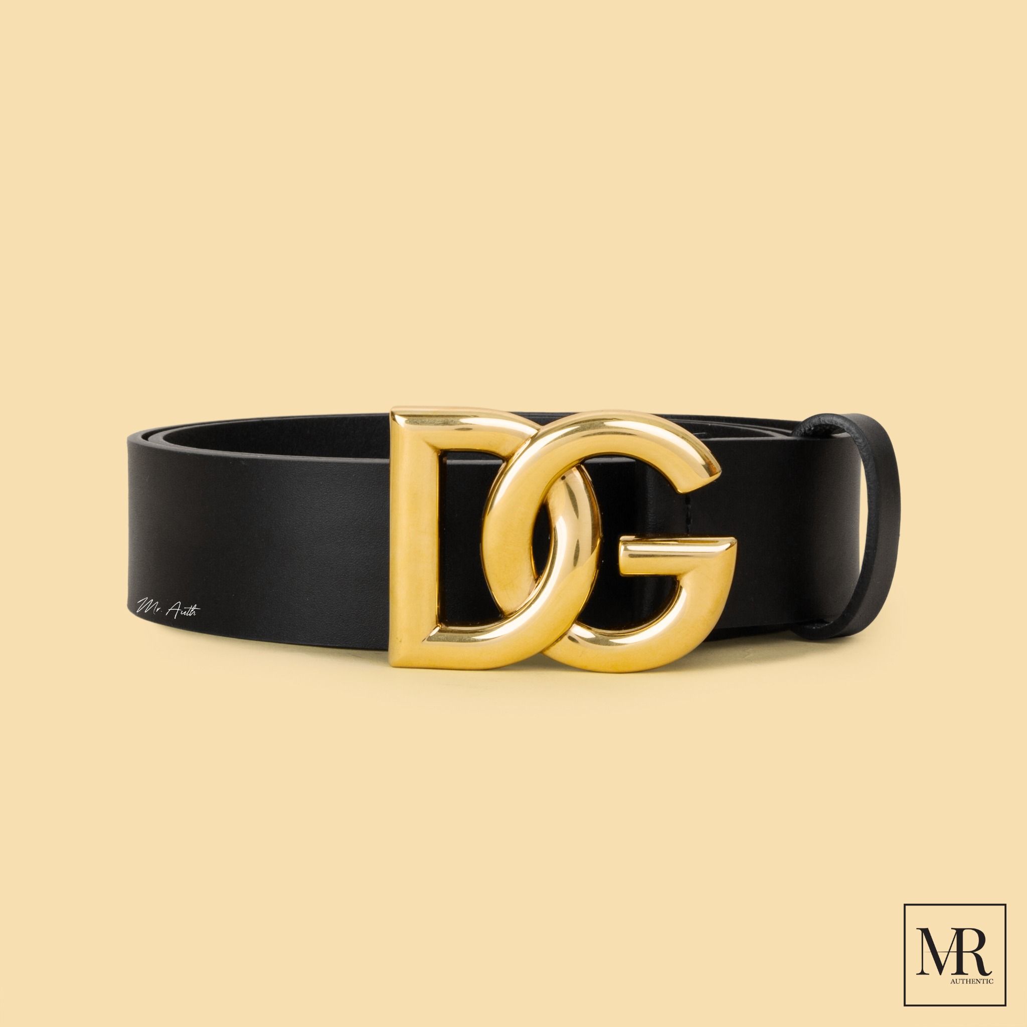 Thắt lưng Dolce & Gabbana Logo Leather Belt.